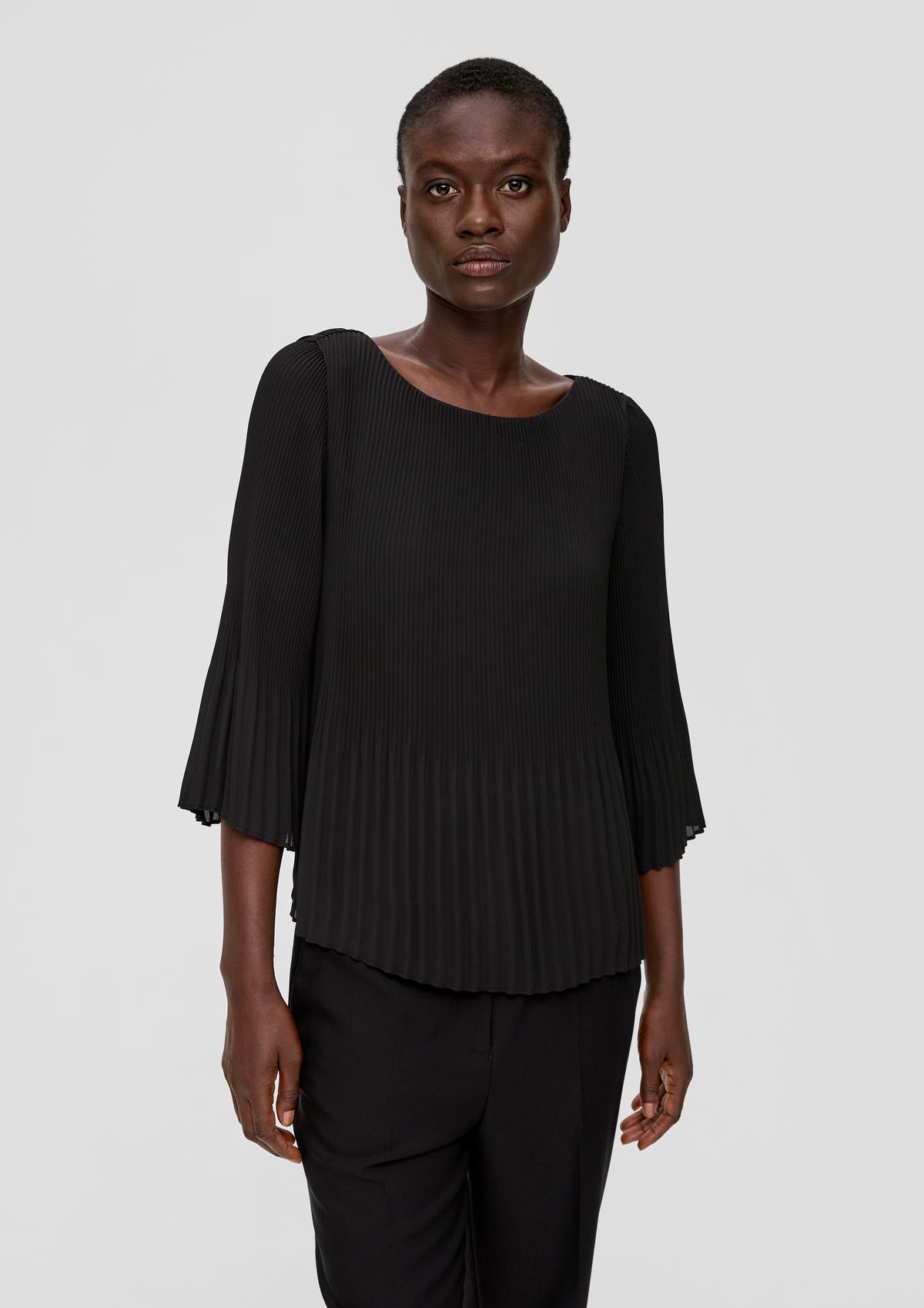 s.Oliver Blouse with pleats