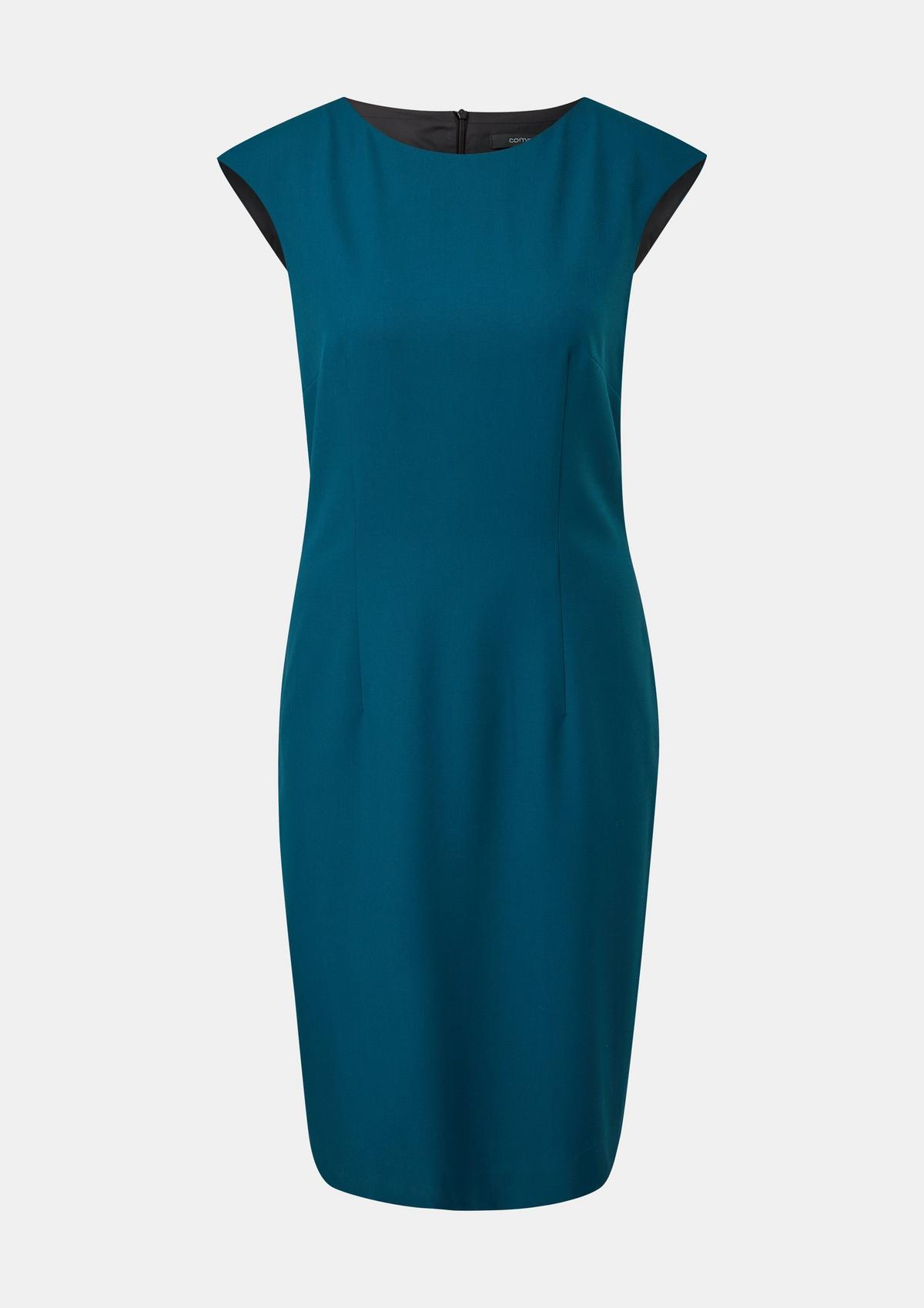 comma Twill-Kleid aus Viskosemix