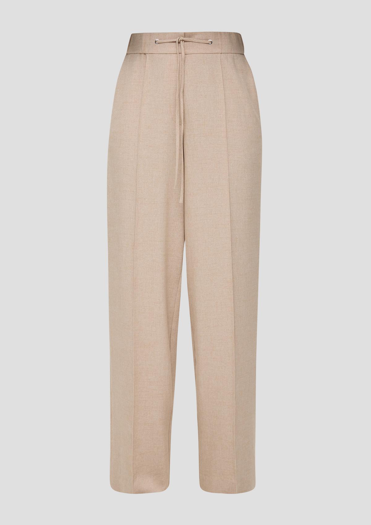 s.Oliver Wide: viscose blend trousers