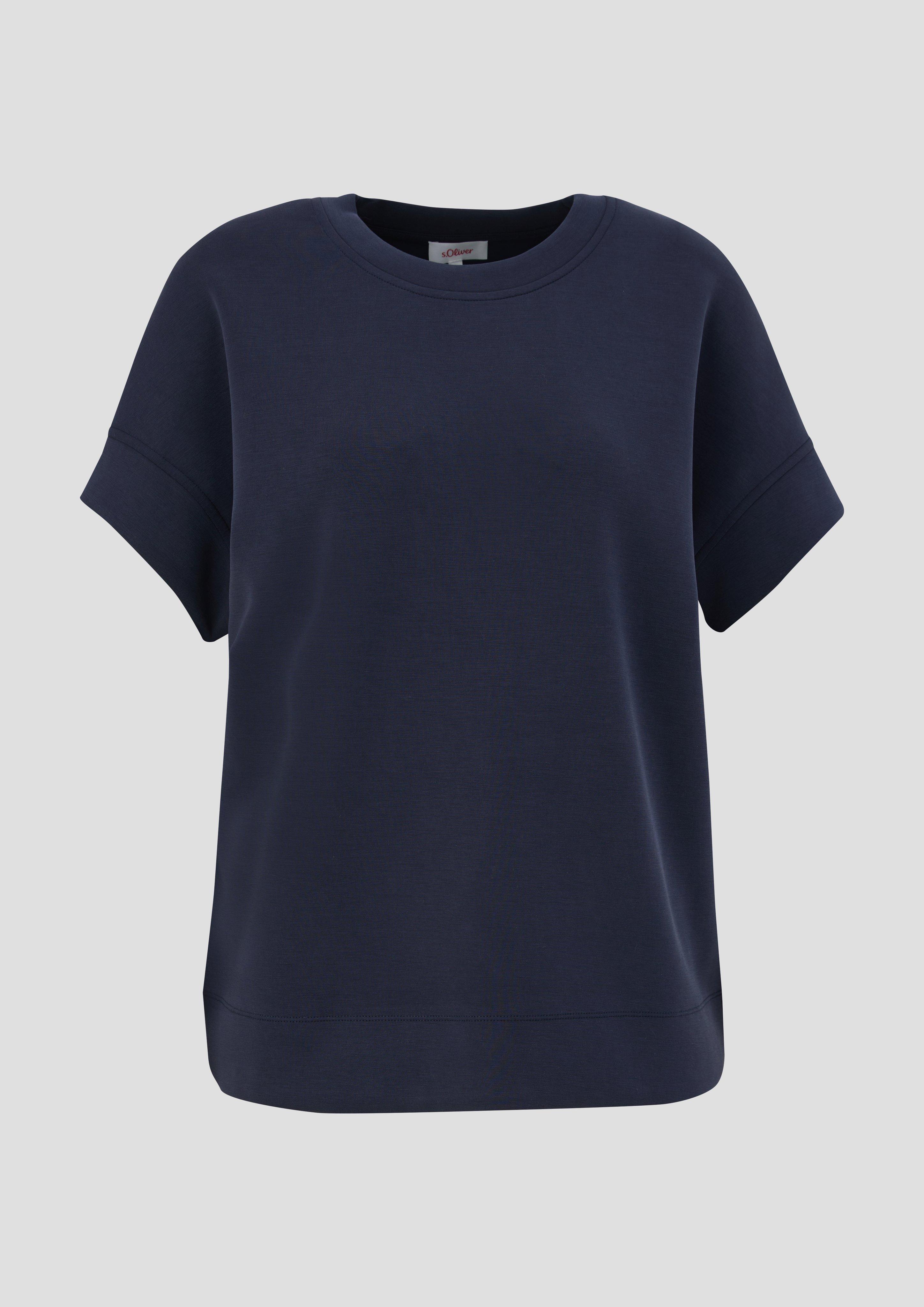 s.Oliver - Sweatshirt aus Modalmix, Damen, blau