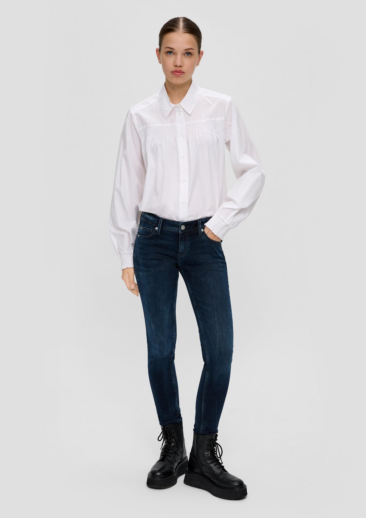 s.Oliver Jean / coupe Skinny Fit / taille basse / Skinny Leg