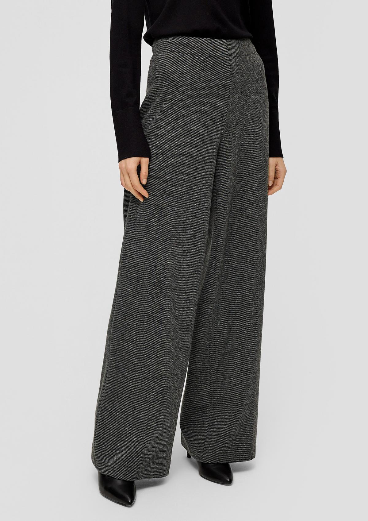 s.Oliver Regular fit: Wide-leg trousers