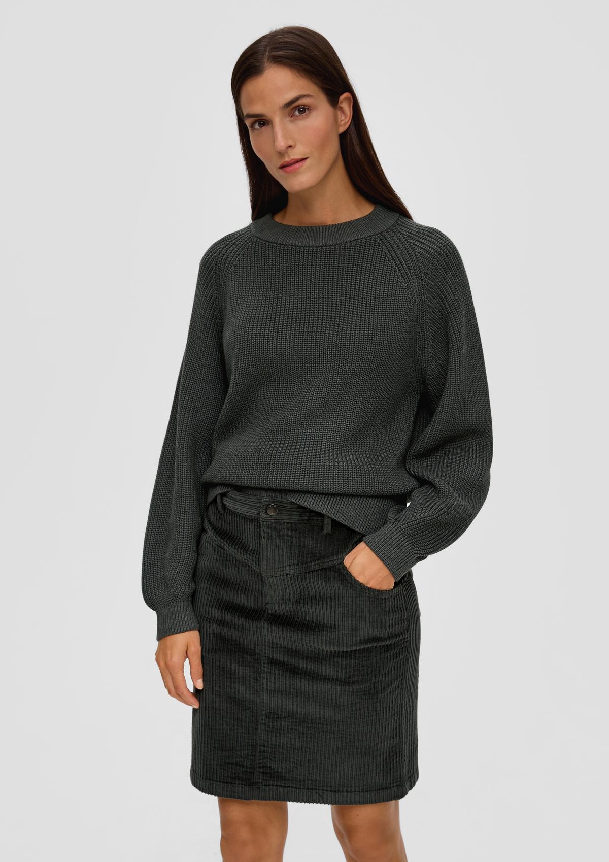 Pullover aus Baumwollmix