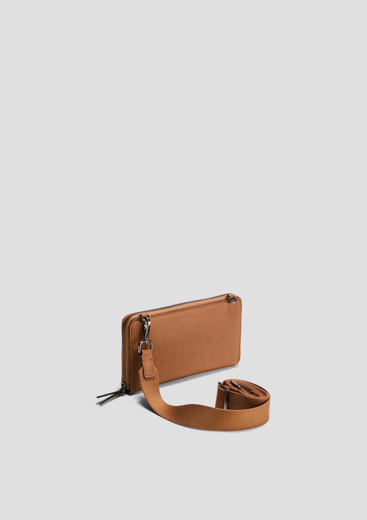 s.Oliver Faux leather mobile phone bag