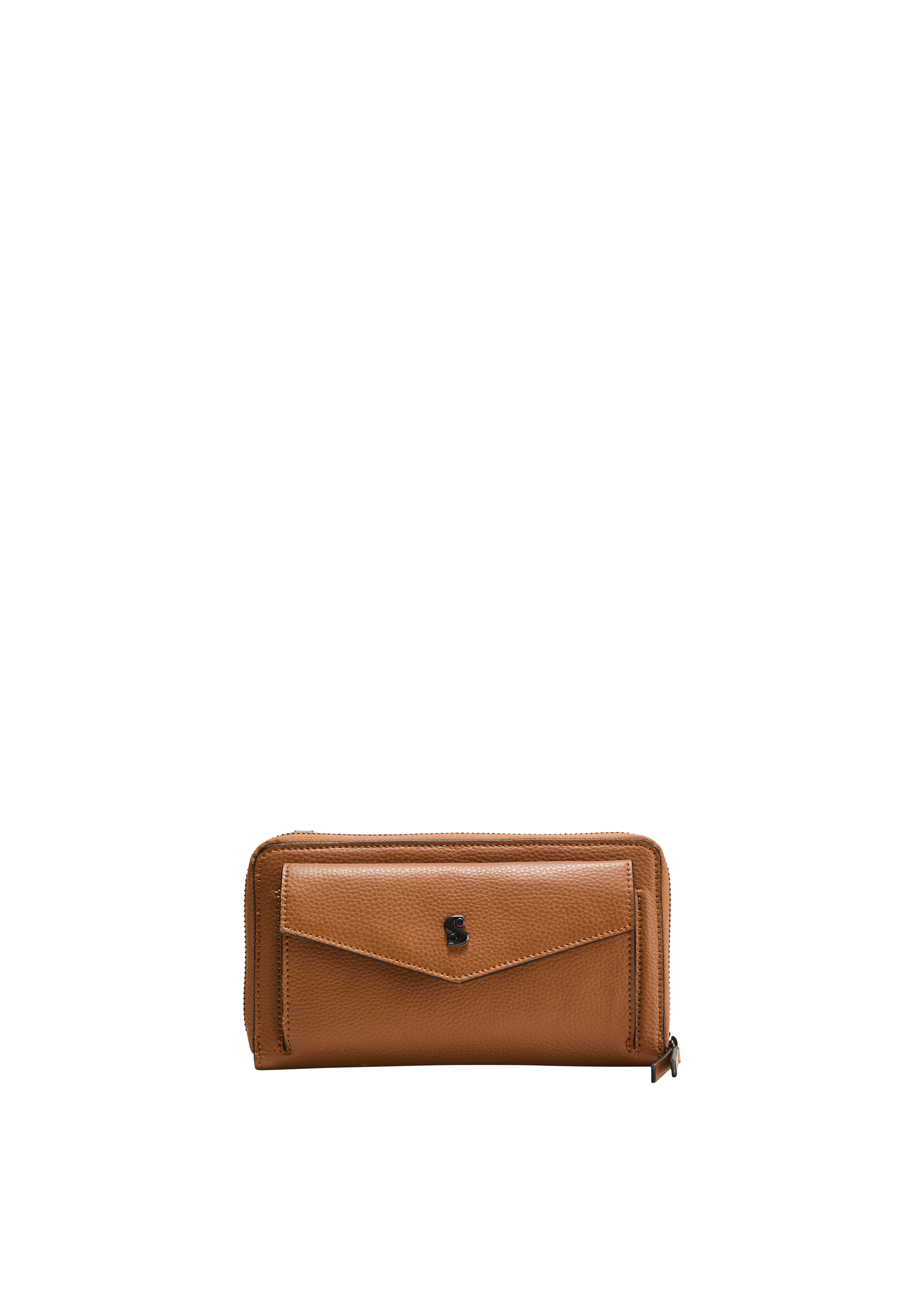 s.Oliver - Handytasche aus Lederimitat, Damen, braun