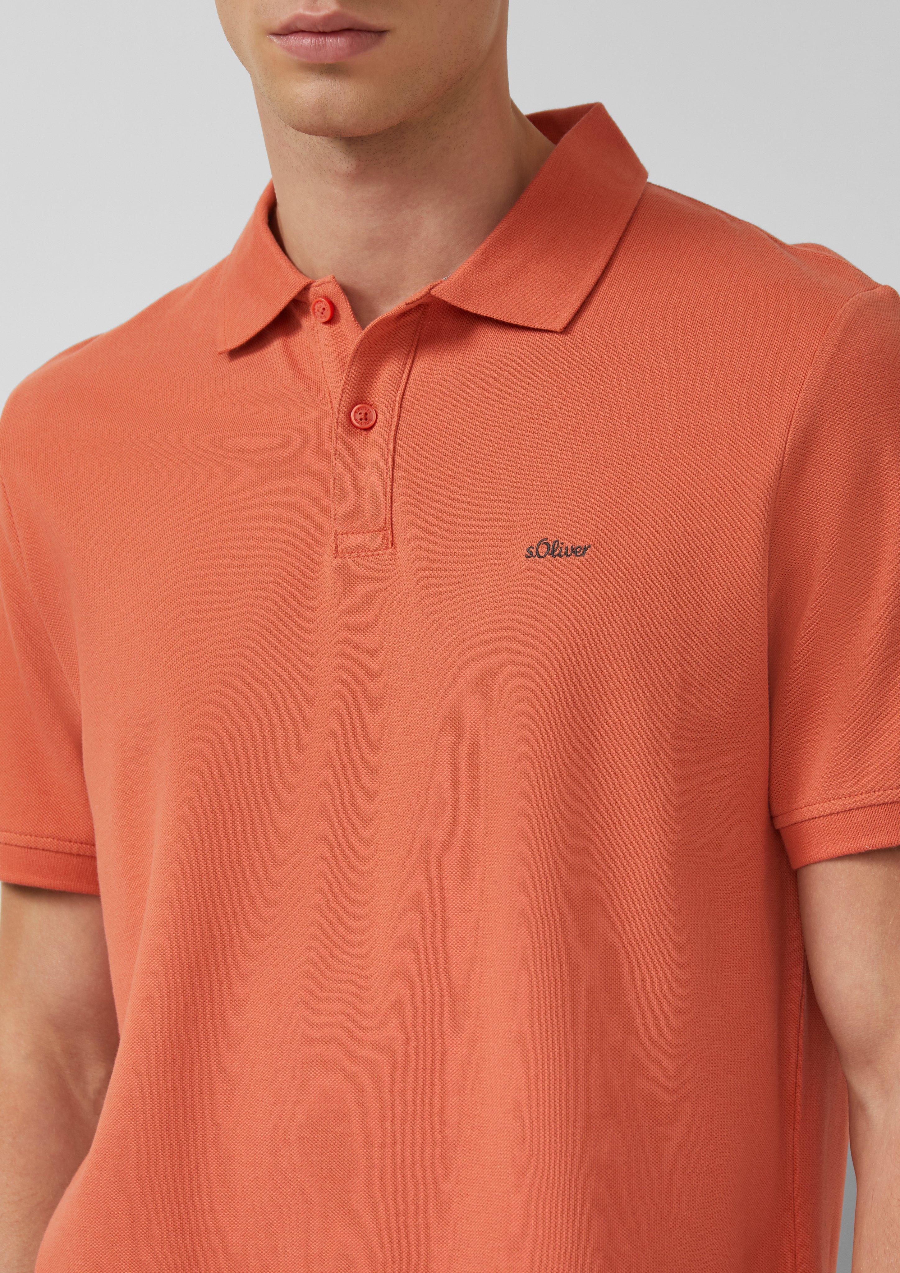 Poloshirt aus Baumwollpiqué