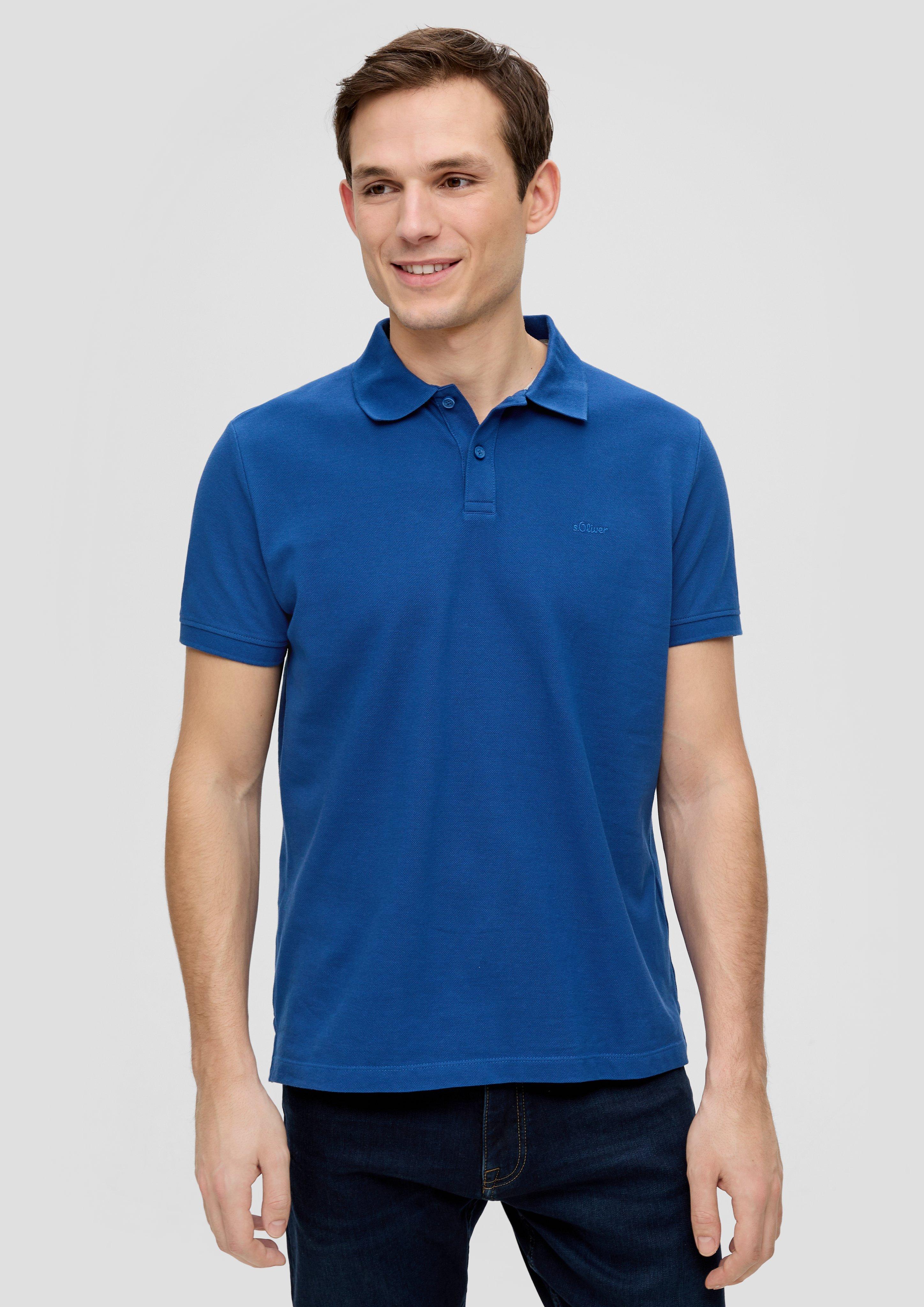 S.Oliver Poloshirt aus Baumwollpiqué