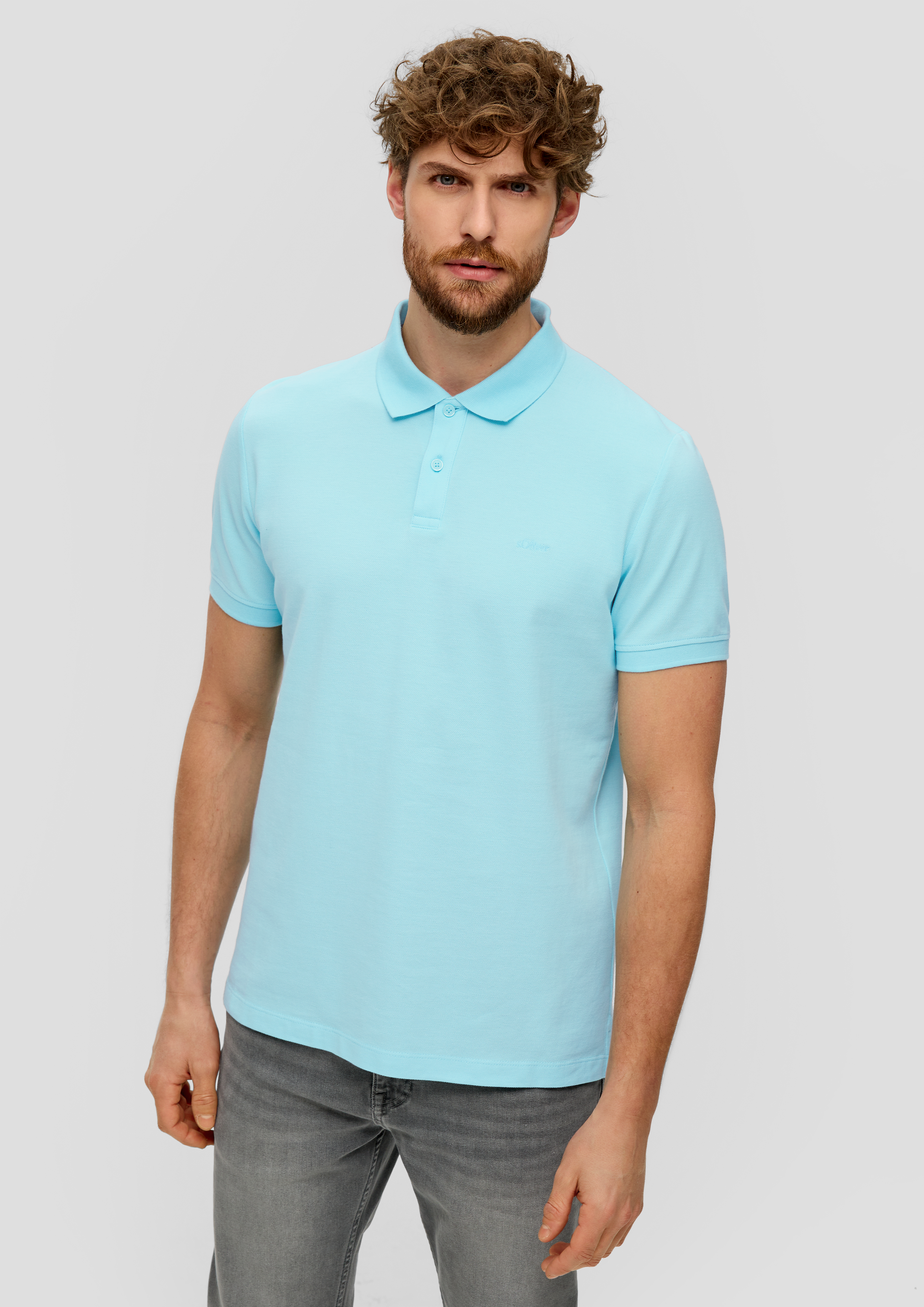 S.Oliver Poloshirt aus Baumwollpiqué