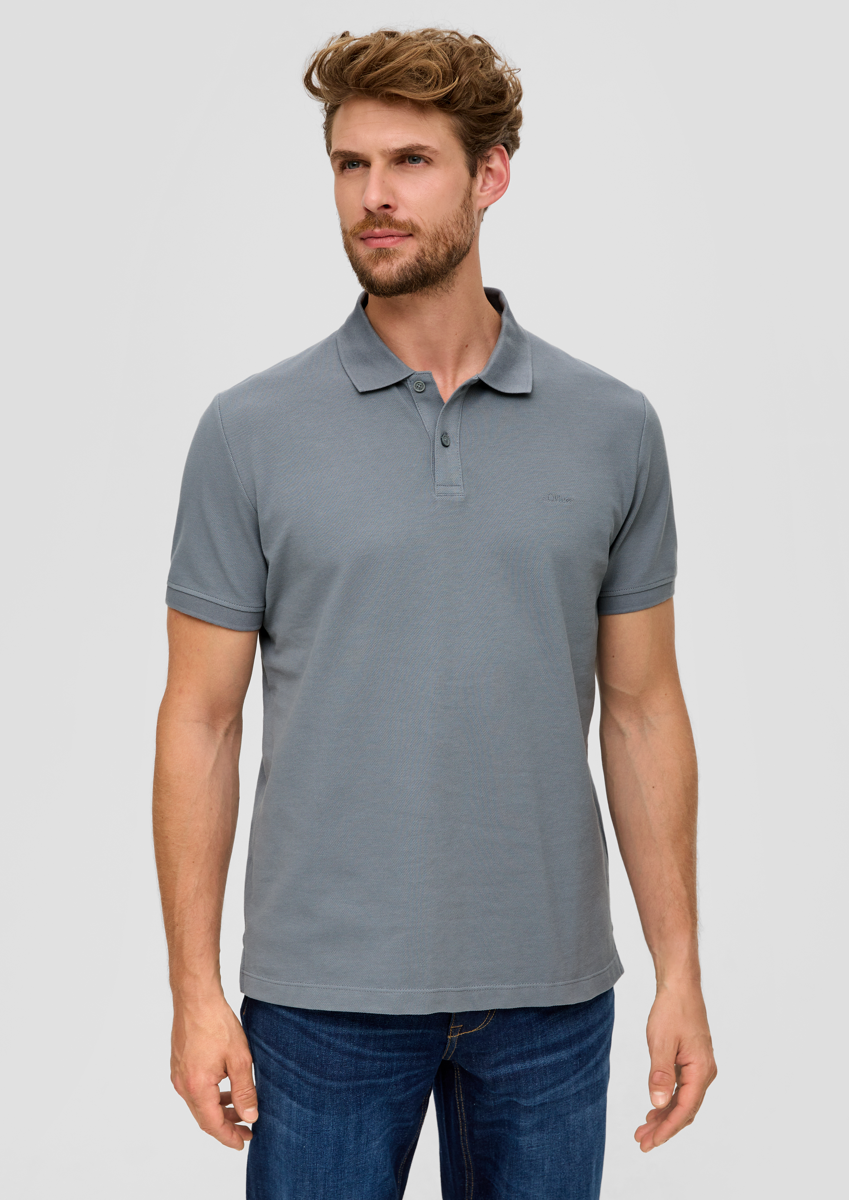 S.Oliver Poloshirt aus Baumwollpiqué