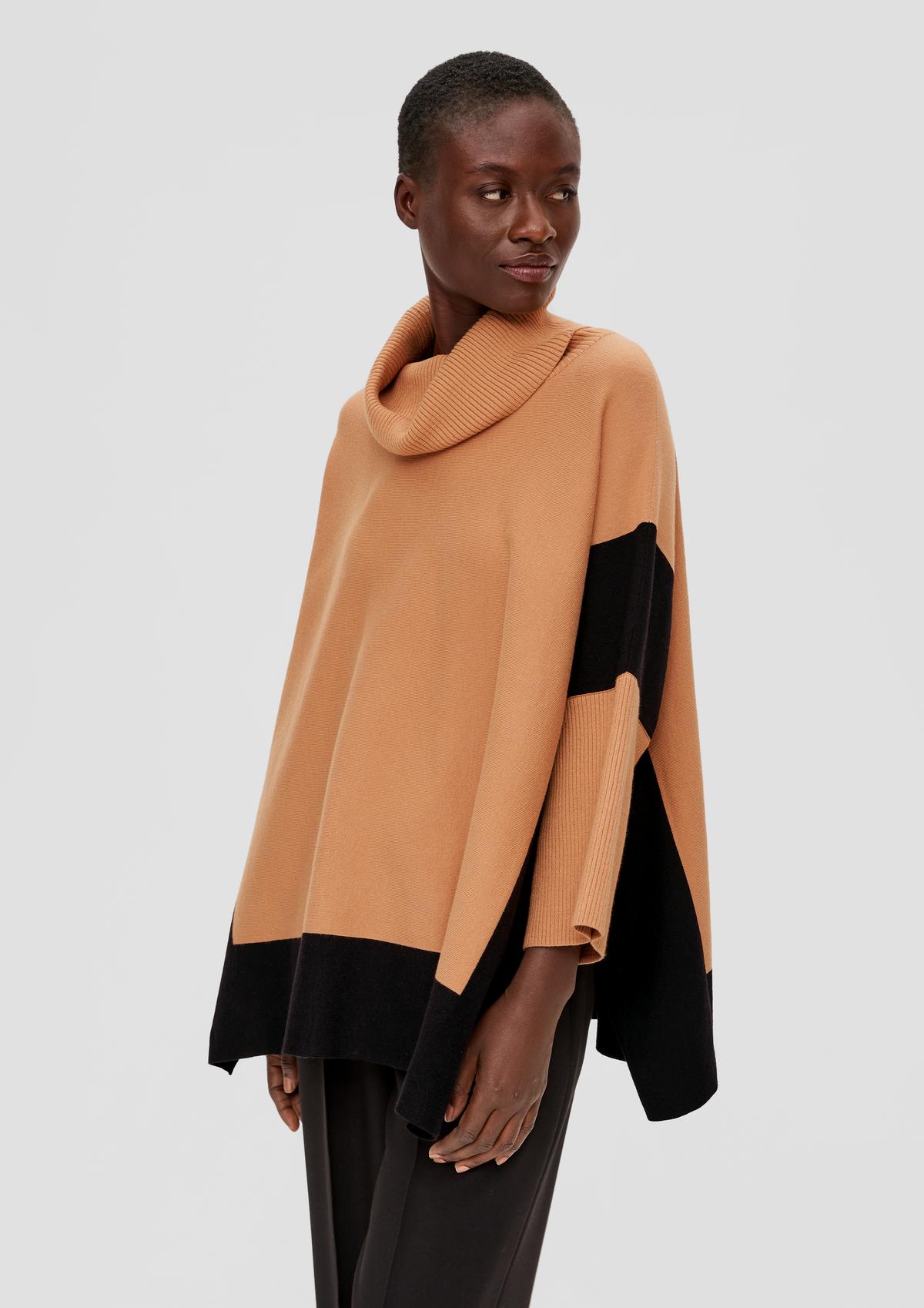 s.Oliver Poncho with viscose
