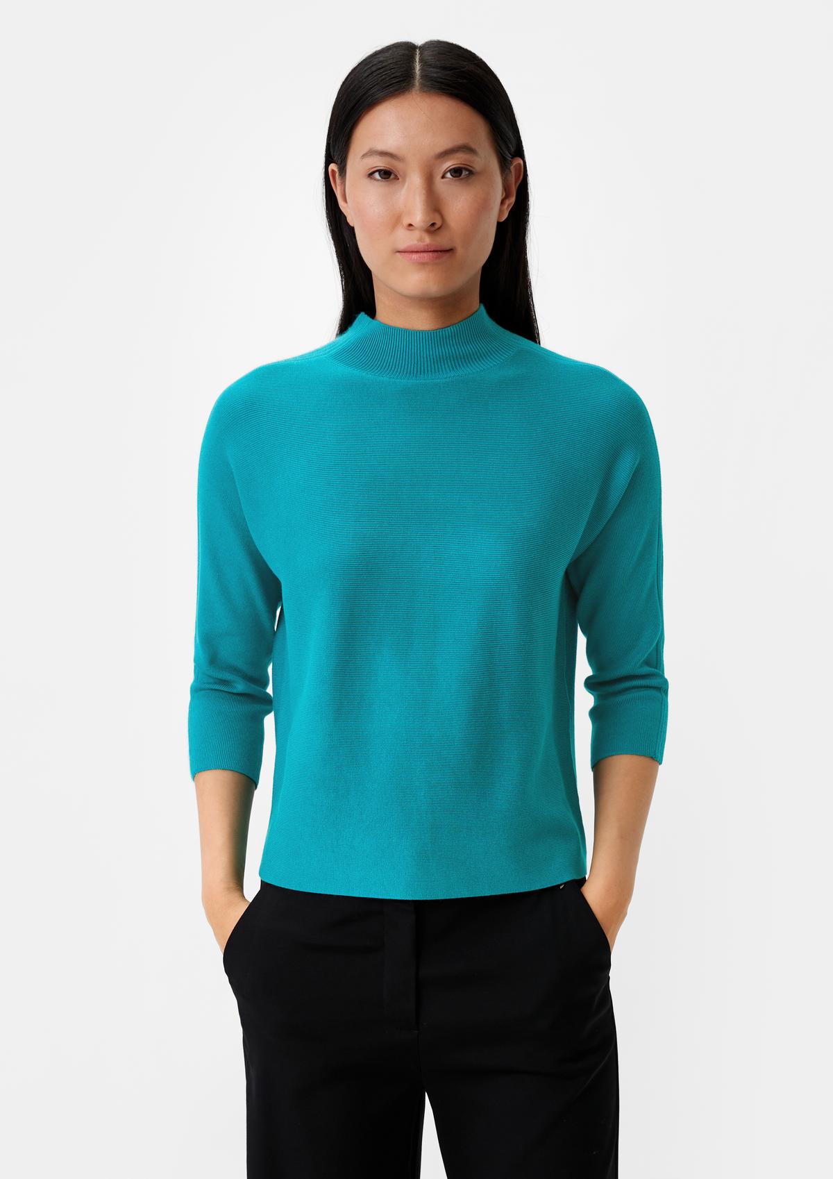comma Knitted jumper in a viscose blend