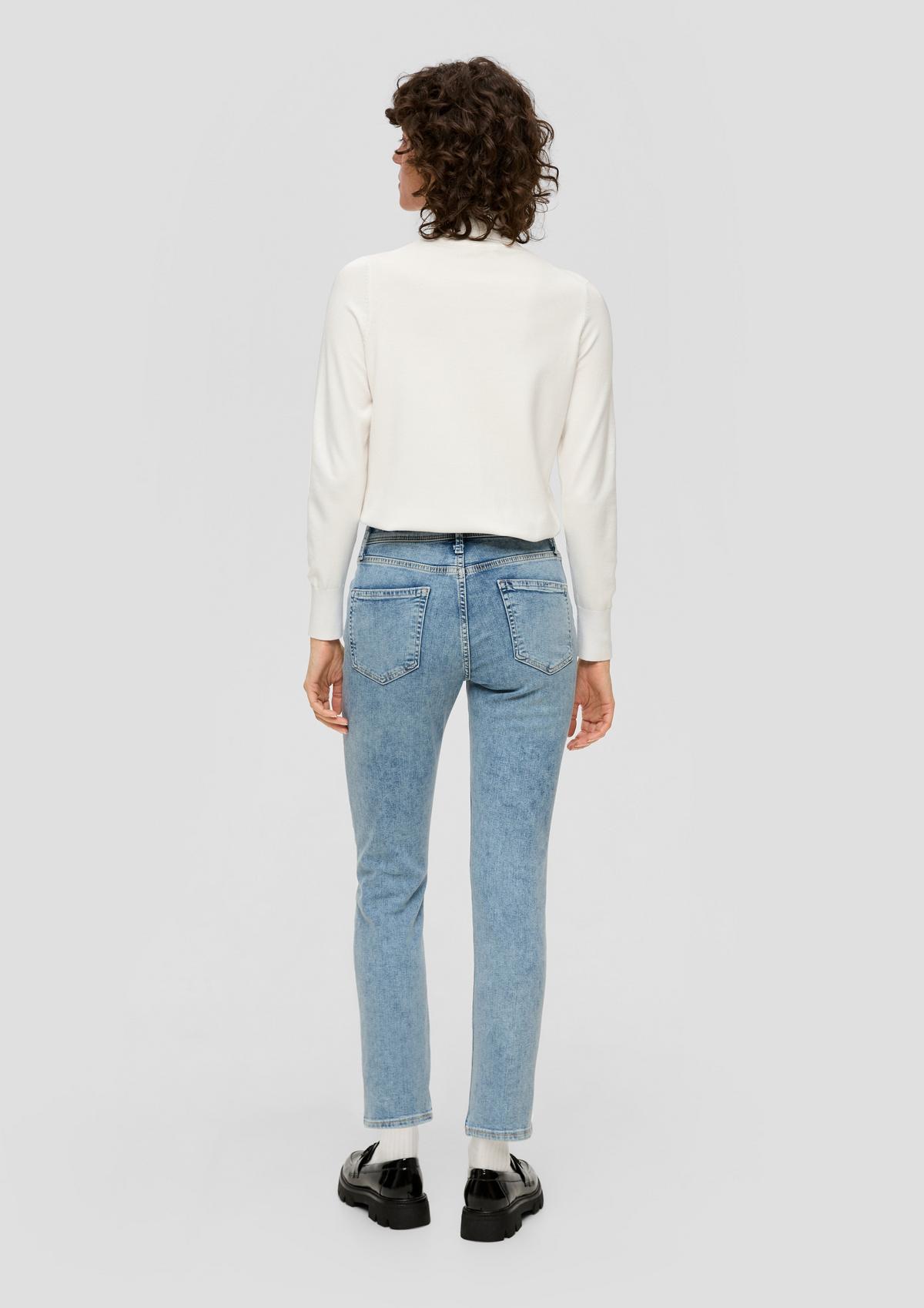 s.Oliver Ankle Jeans hlače/kroj Slim Fit/Mid Rise/ozke hlačnice