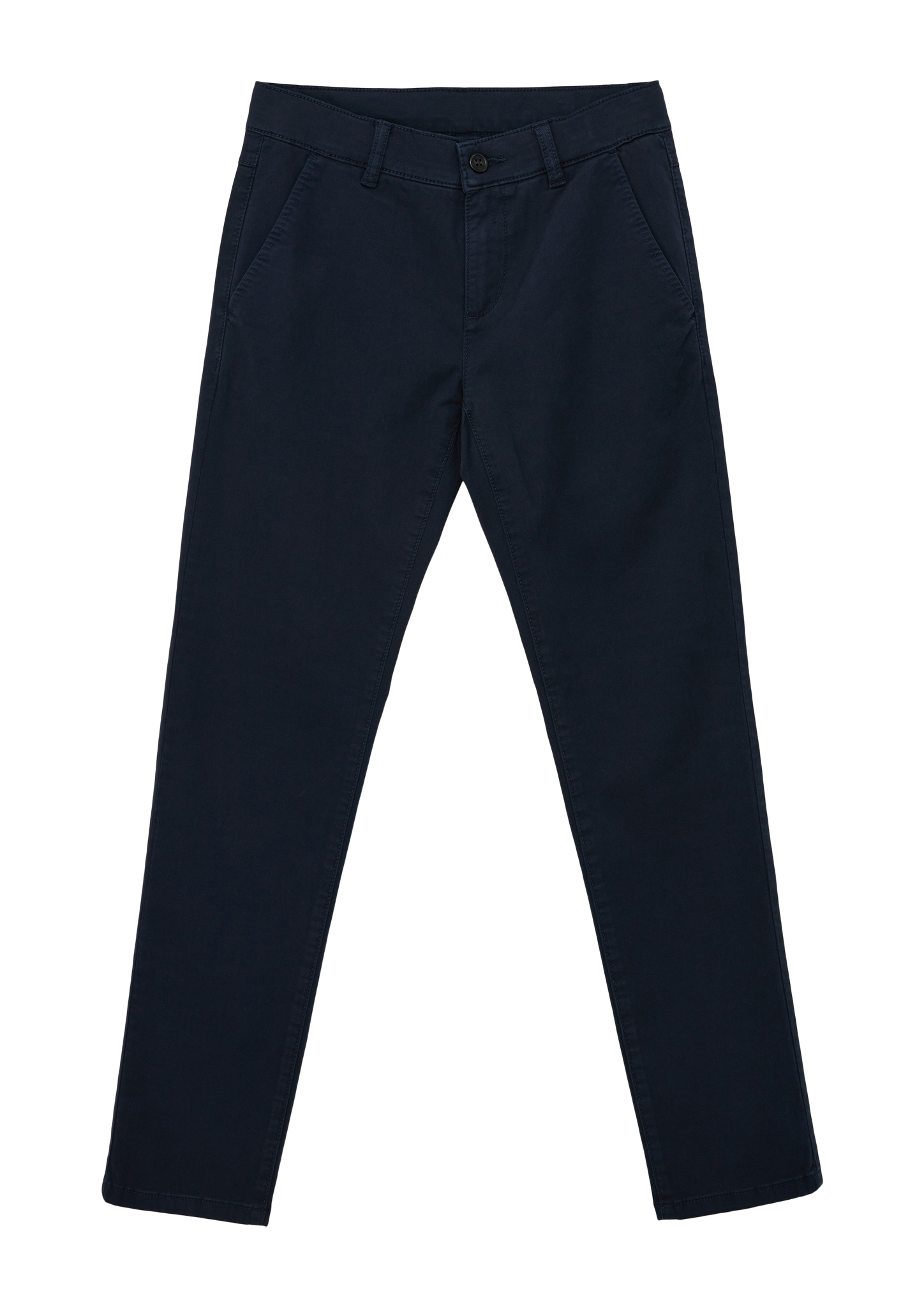 s.Oliver - Slim: Twillhose mit Garment Dye, Jungen, blau