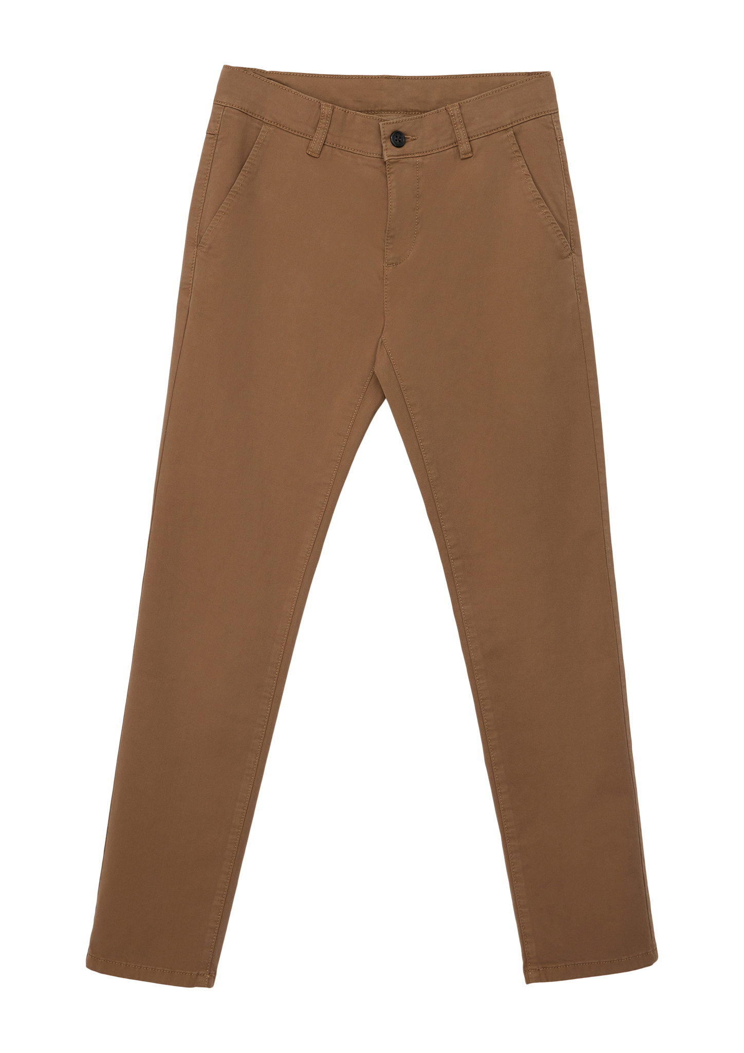 s.Oliver - Slim: Twillhose mit Garment Dye, Jungen, Beige