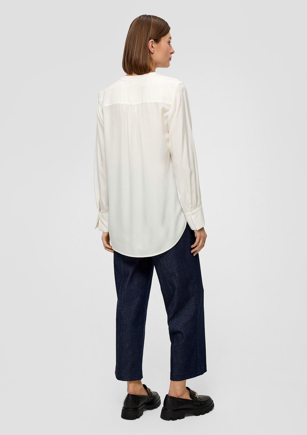 s.Oliver Blouse made of flowing woven fabric