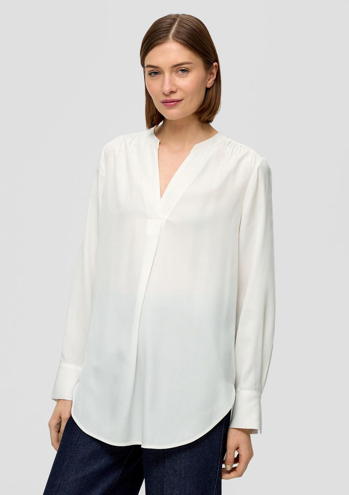 s.Oliver Blouse made of flowing woven fabric