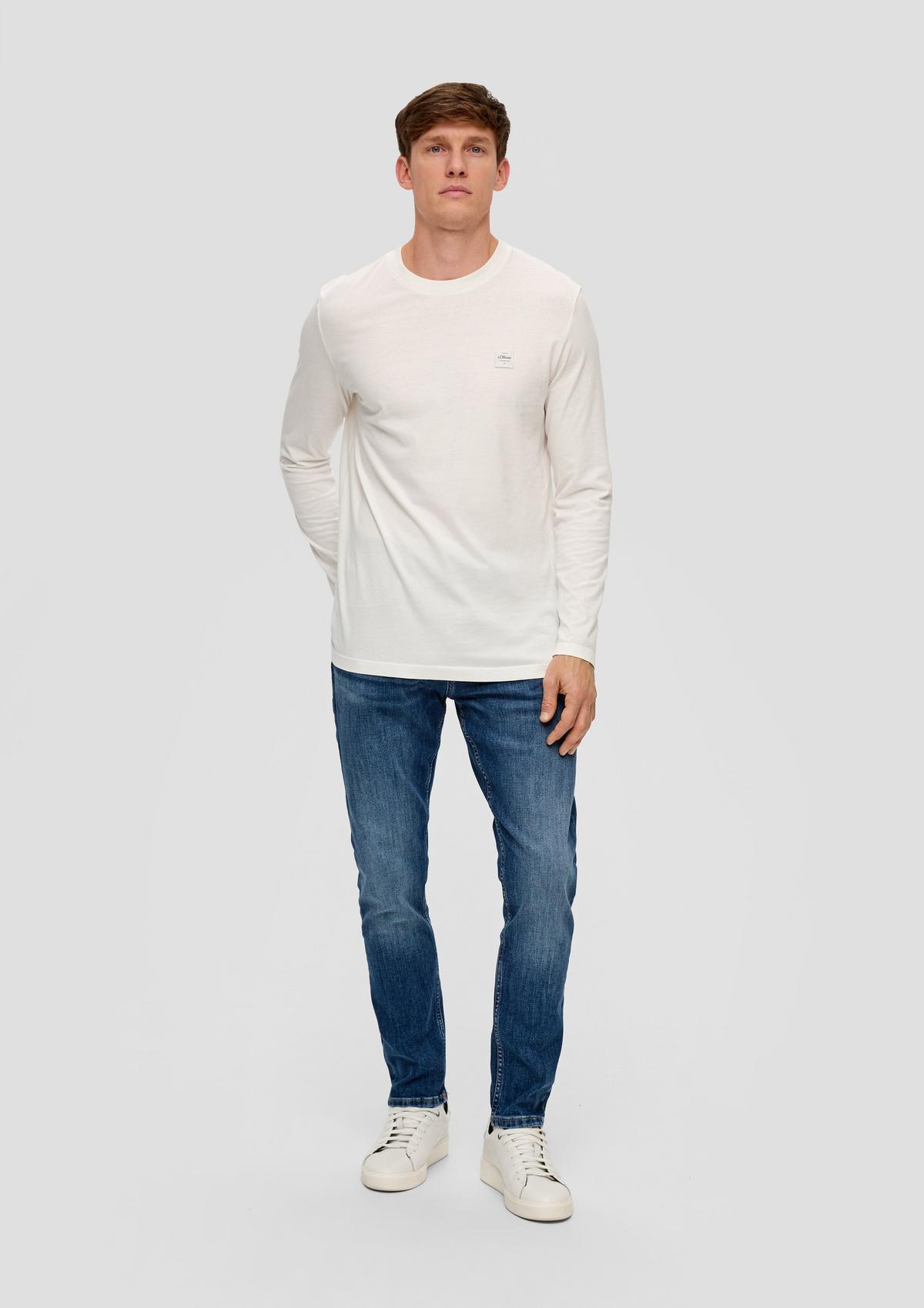 s.Oliver Jean / Regular Fit / taille haute / Tapered Leg