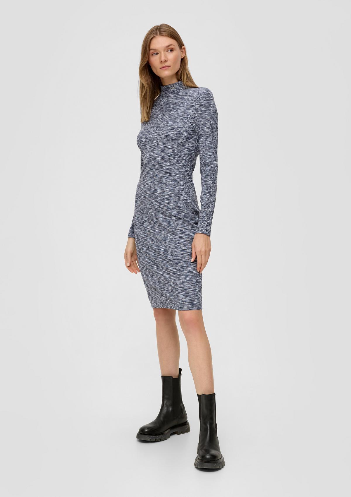 s.Oliver Midi-jurk van een viscosemix