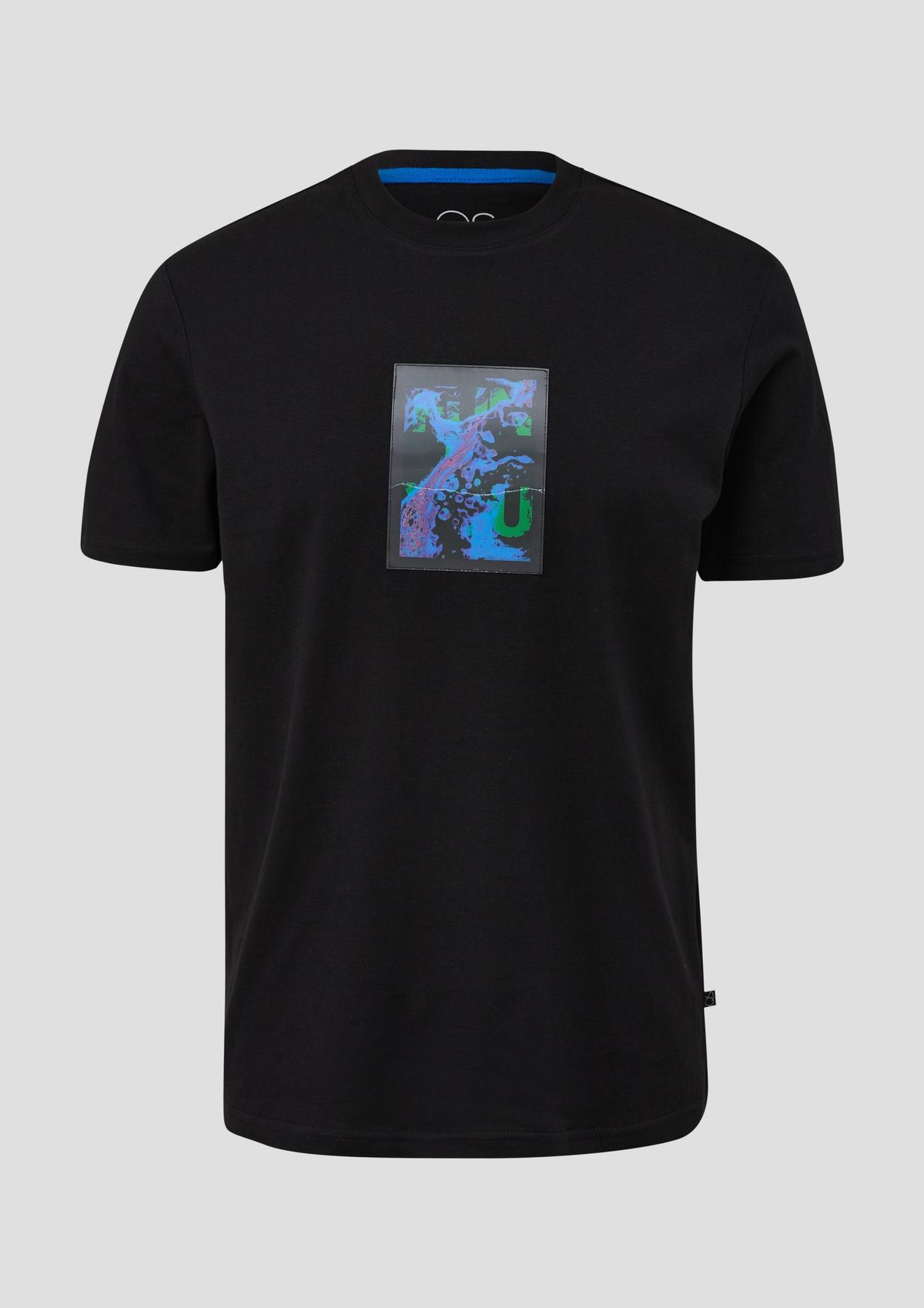 s.Oliver Shirt mit Hologramm-Patch