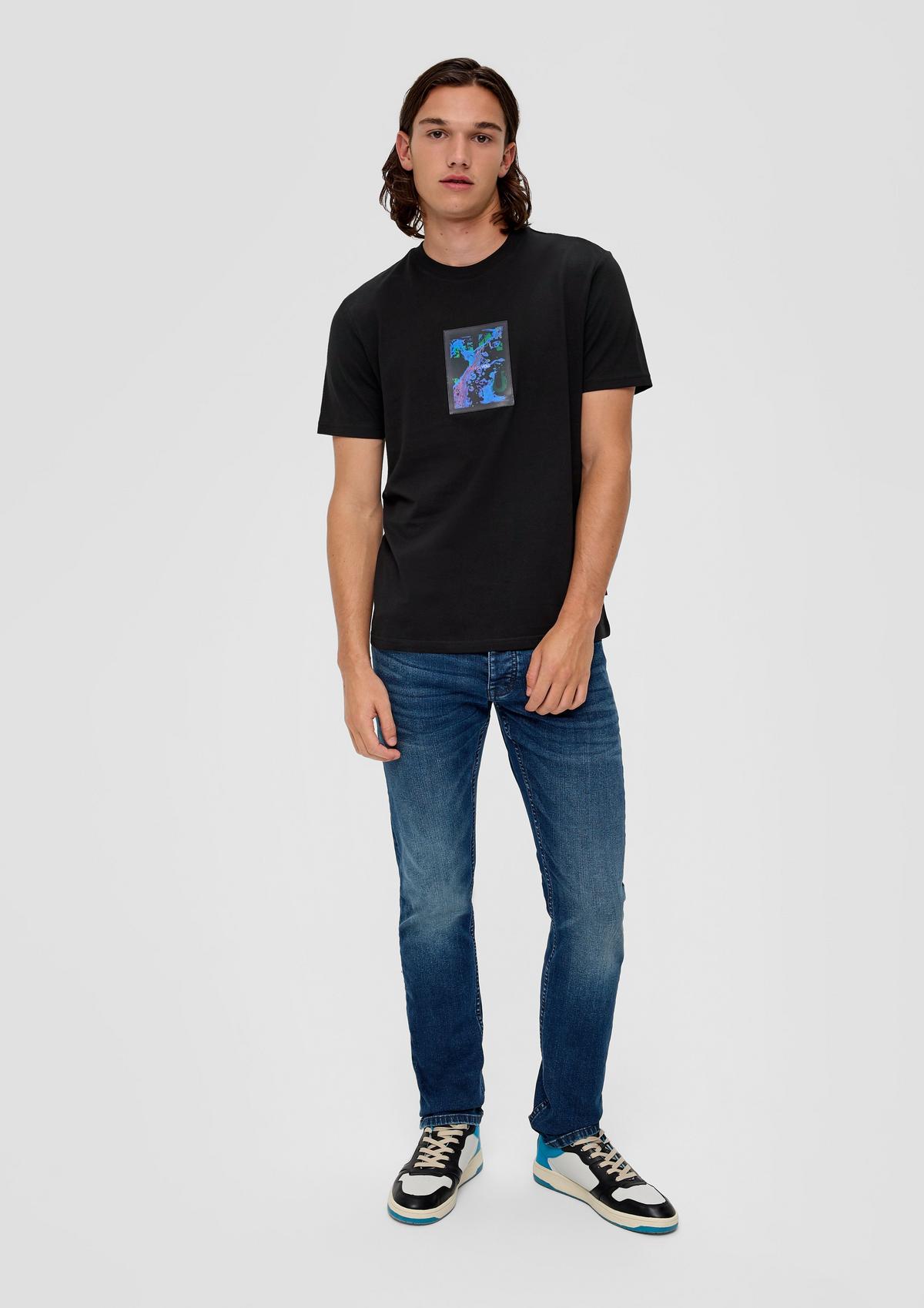 s.Oliver Shirt mit Hologramm-Patch