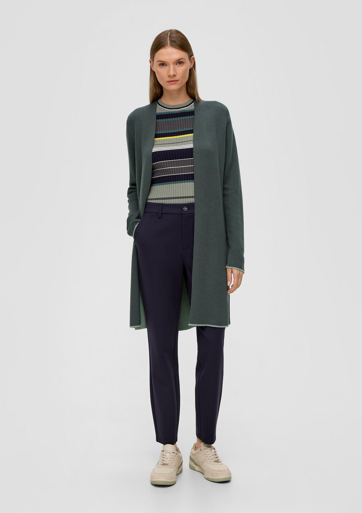 s.Oliver Long double-faced cardigan