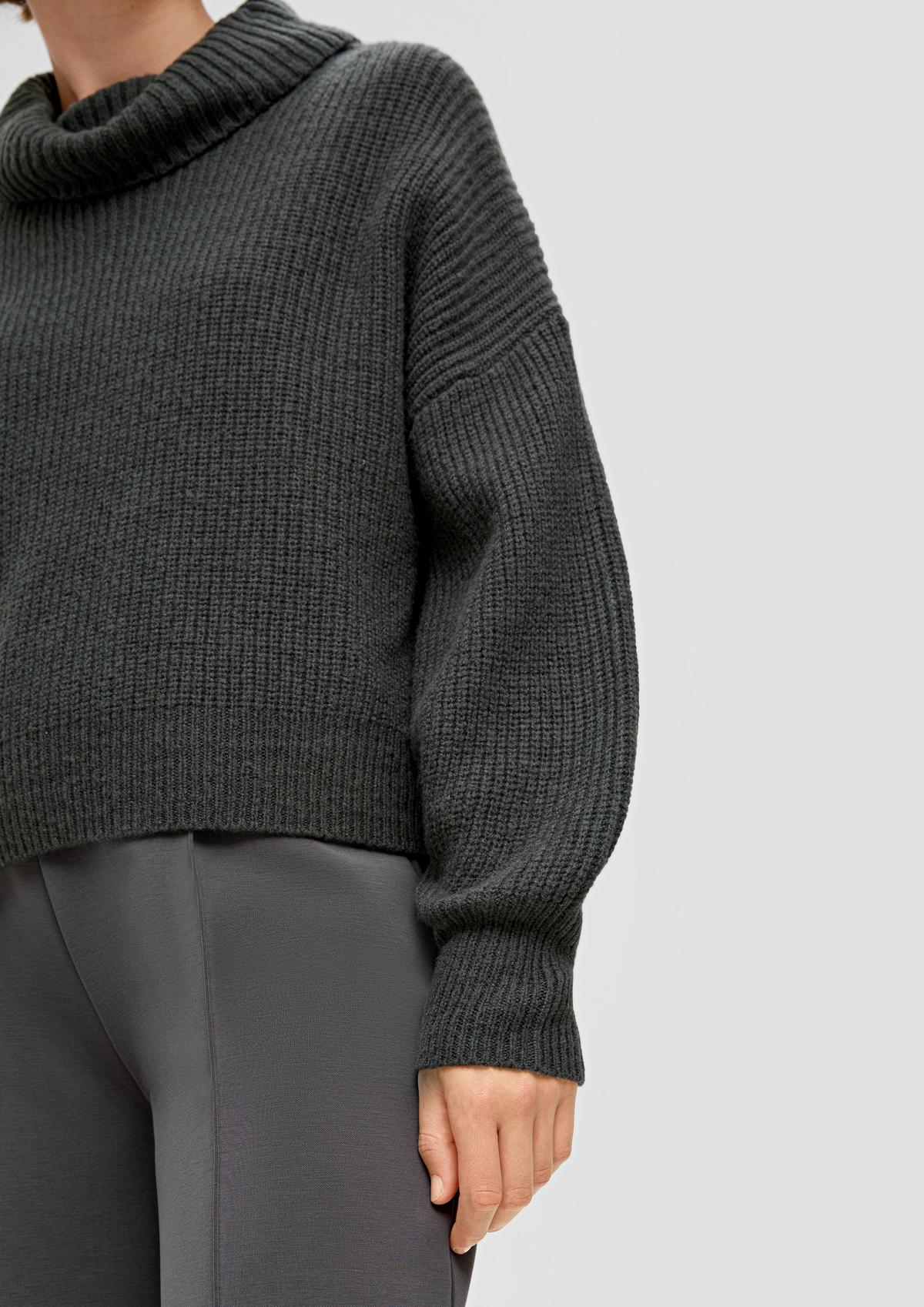 s.Oliver Pleten pulover v oversize kroju