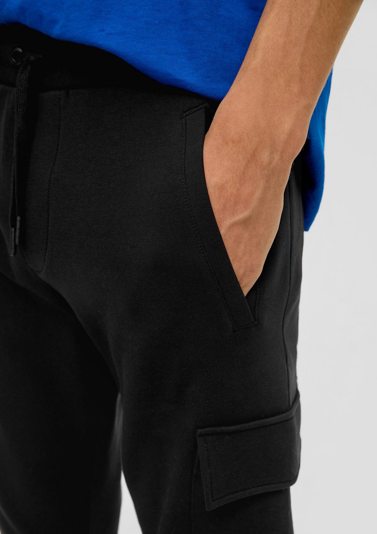 s.Oliver Regular : pantalon de jogging à poches cargo