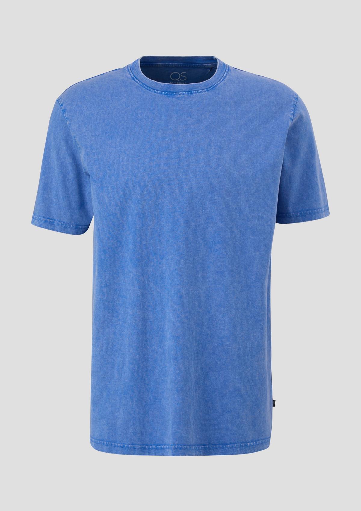 s.Oliver Garment-dyed cotton T-shirt