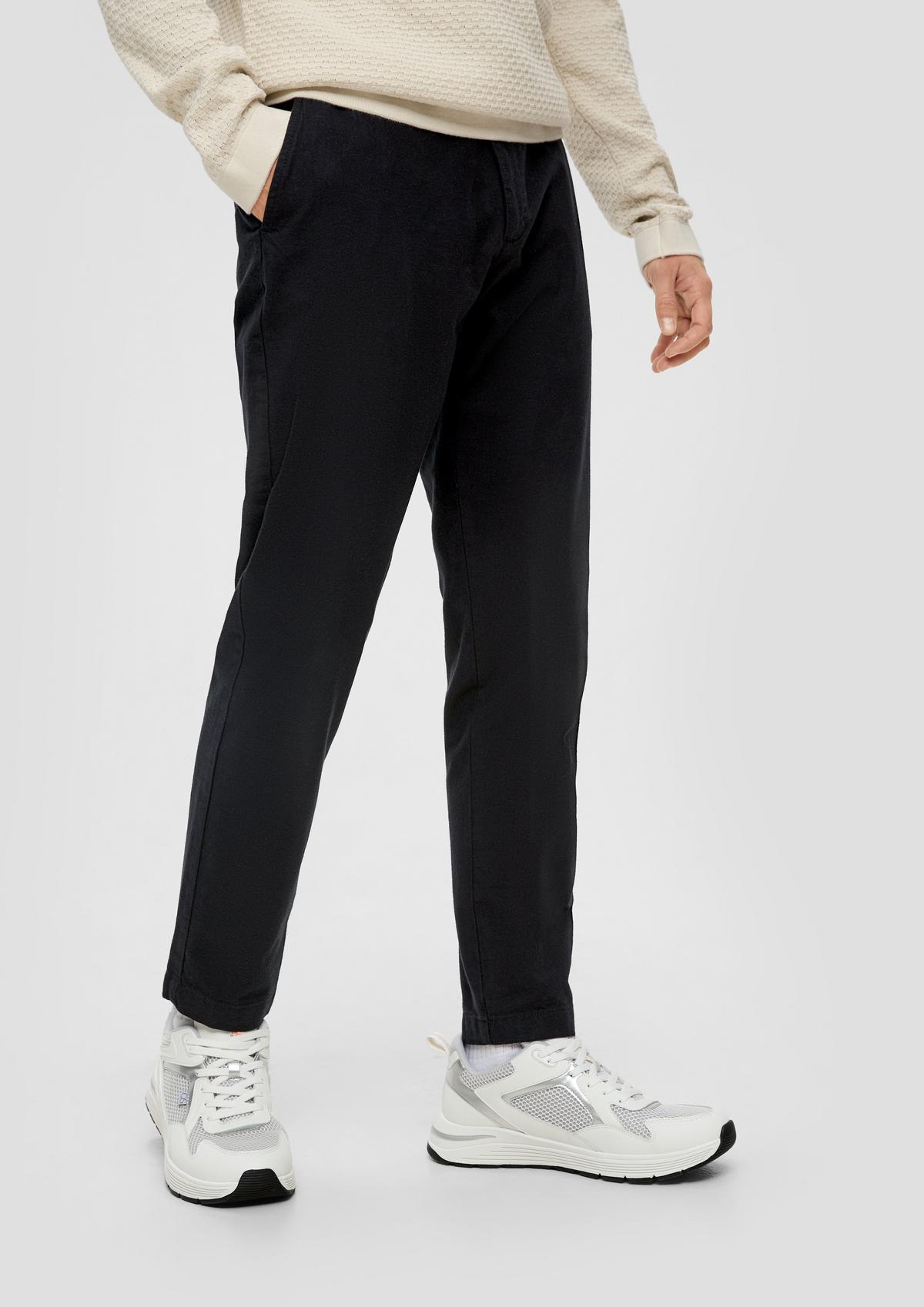 s.Oliver Joggingové kalhoty: keprové kalhoty s klasickým střihem Regular Fit
