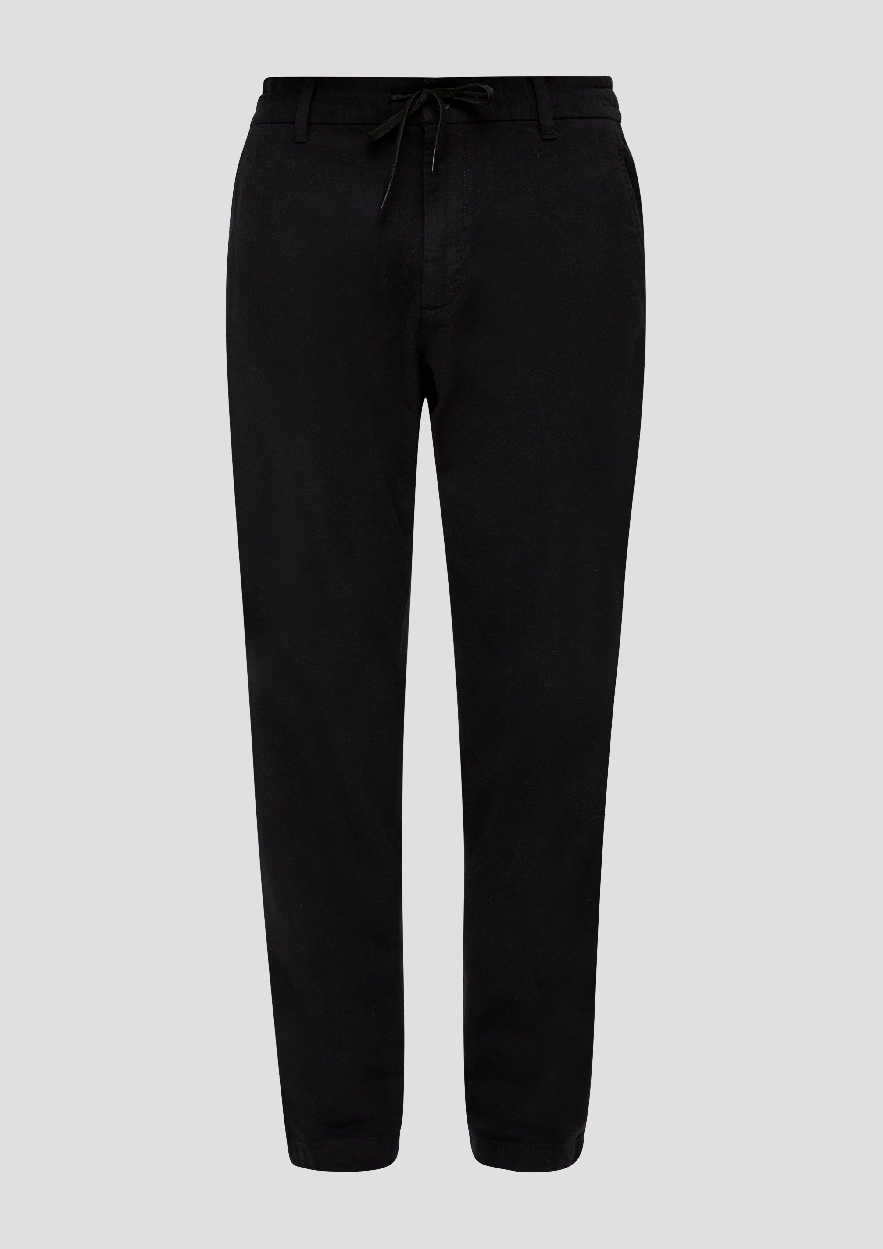 s.Oliver Jogger: Twill-Hose im Regular Fit