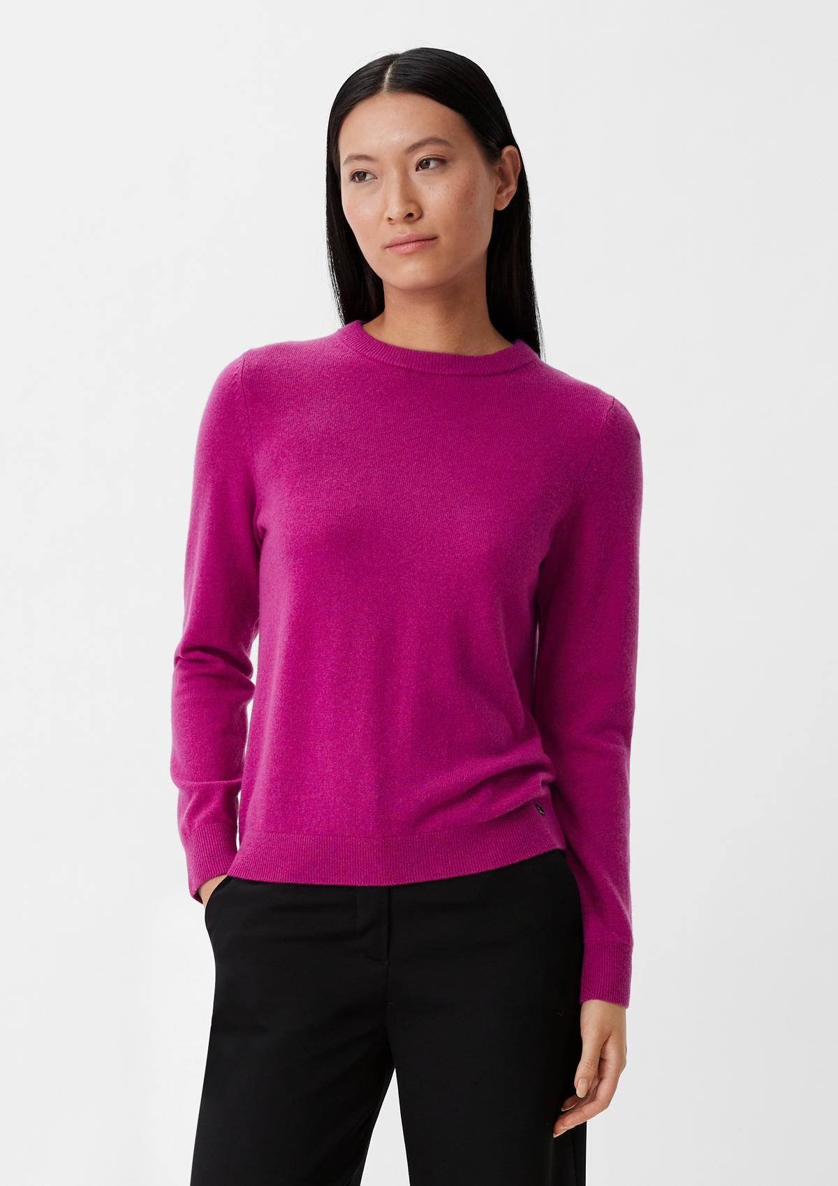 comma Knitted jumper with cashmere