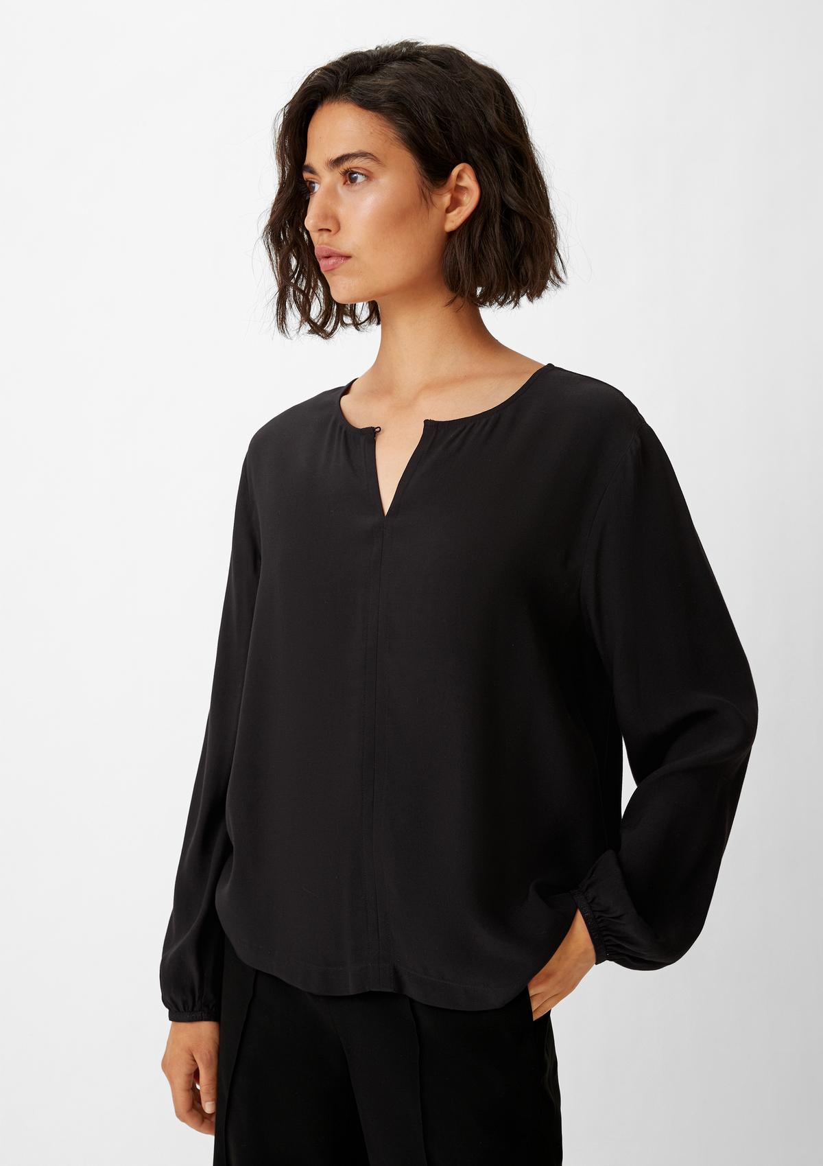 comma Satin blouse made of viscose
