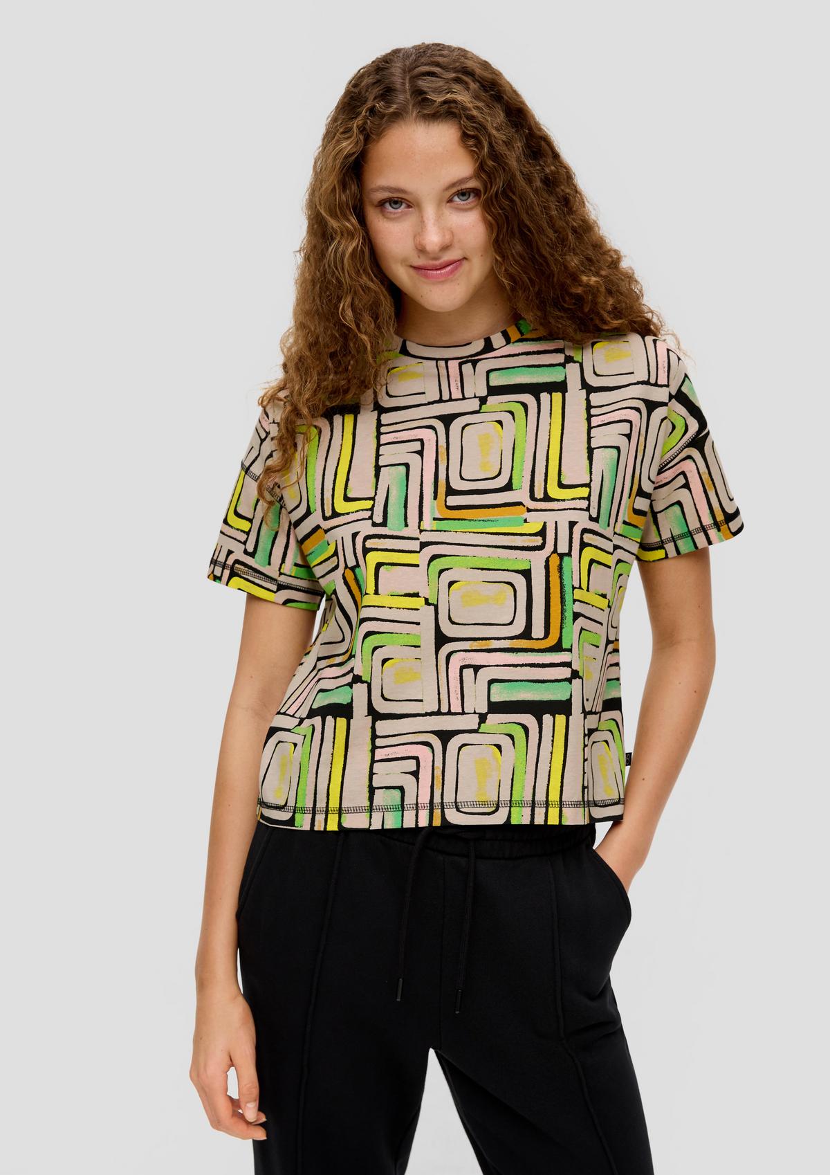 s.Oliver Print top made of cotton