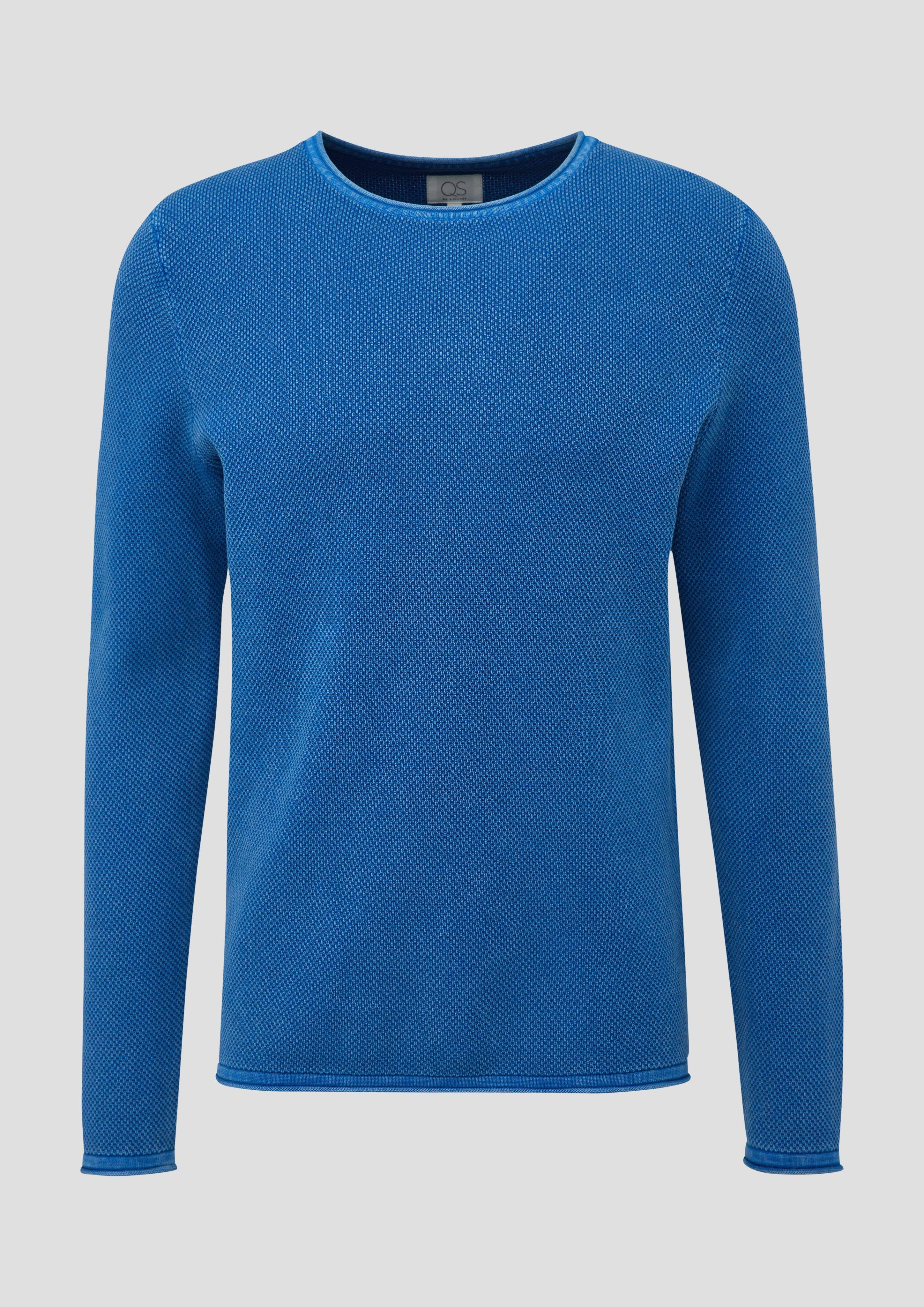 s.Oliver Leichter Strickpullover mit Musterstruktur