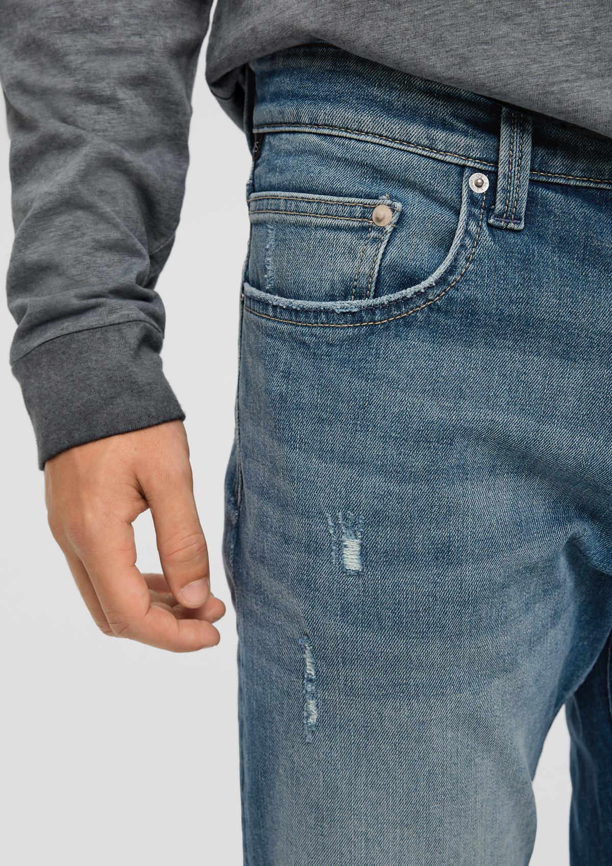 s.Oliver Pete: jeans hlače iz bombažnega streča