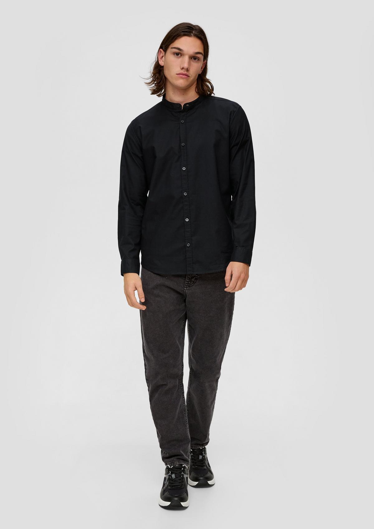 s.Oliver Garment-dyed cotton shirt