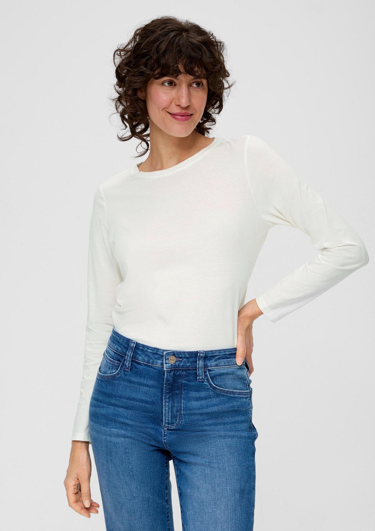 Pure cotton long sleeve top