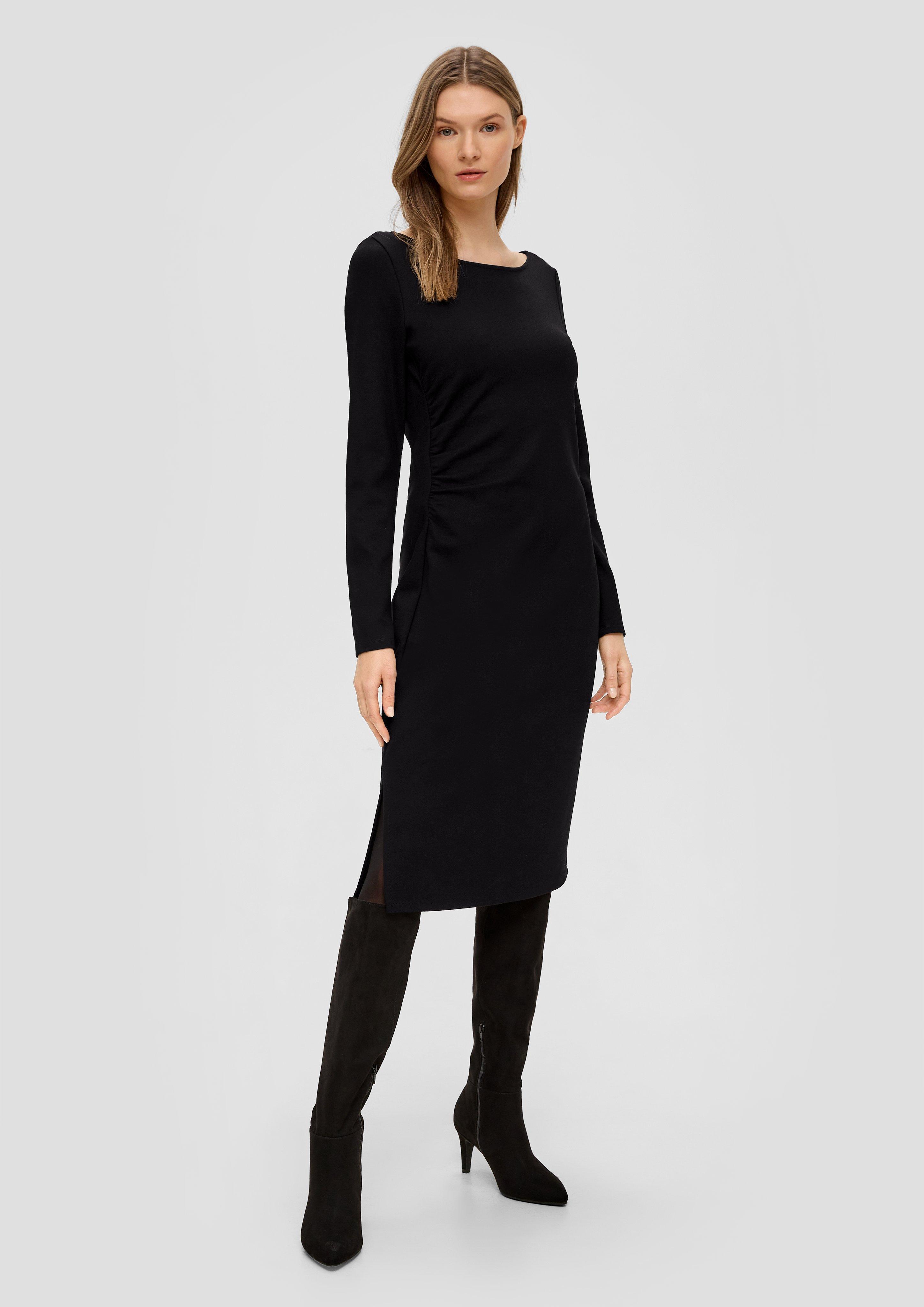 S.Oliver Jerseykleid aus Viskosemix