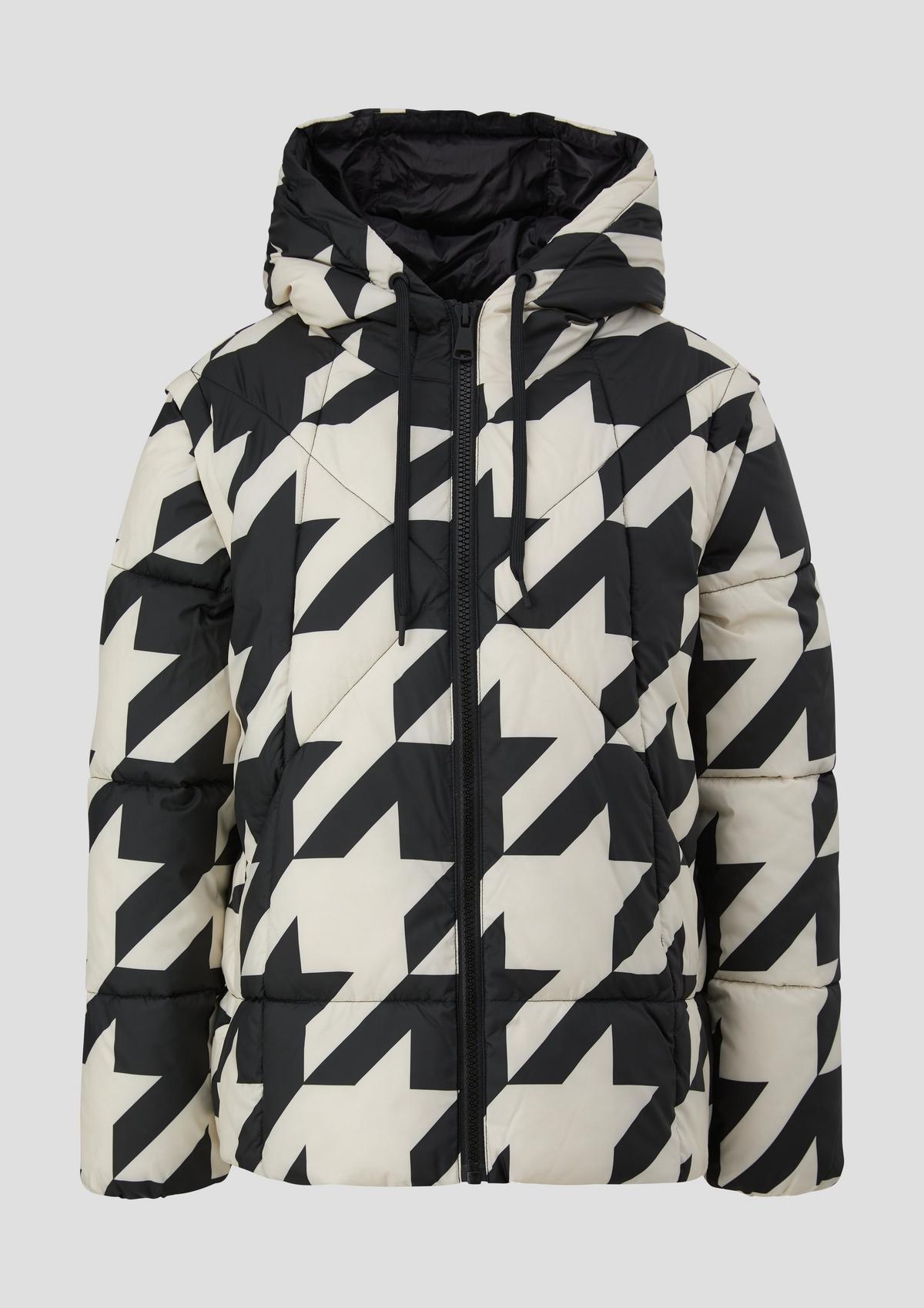 s.Oliver Quilted jacket with detachable sleeves