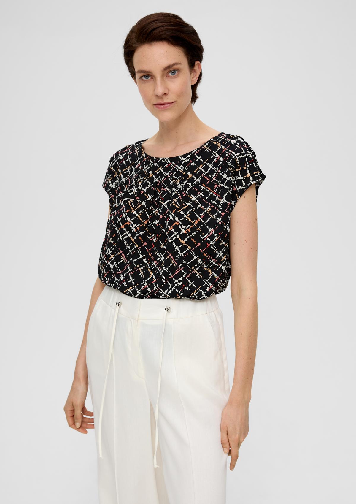 s.Oliver Blouse in pure viscose