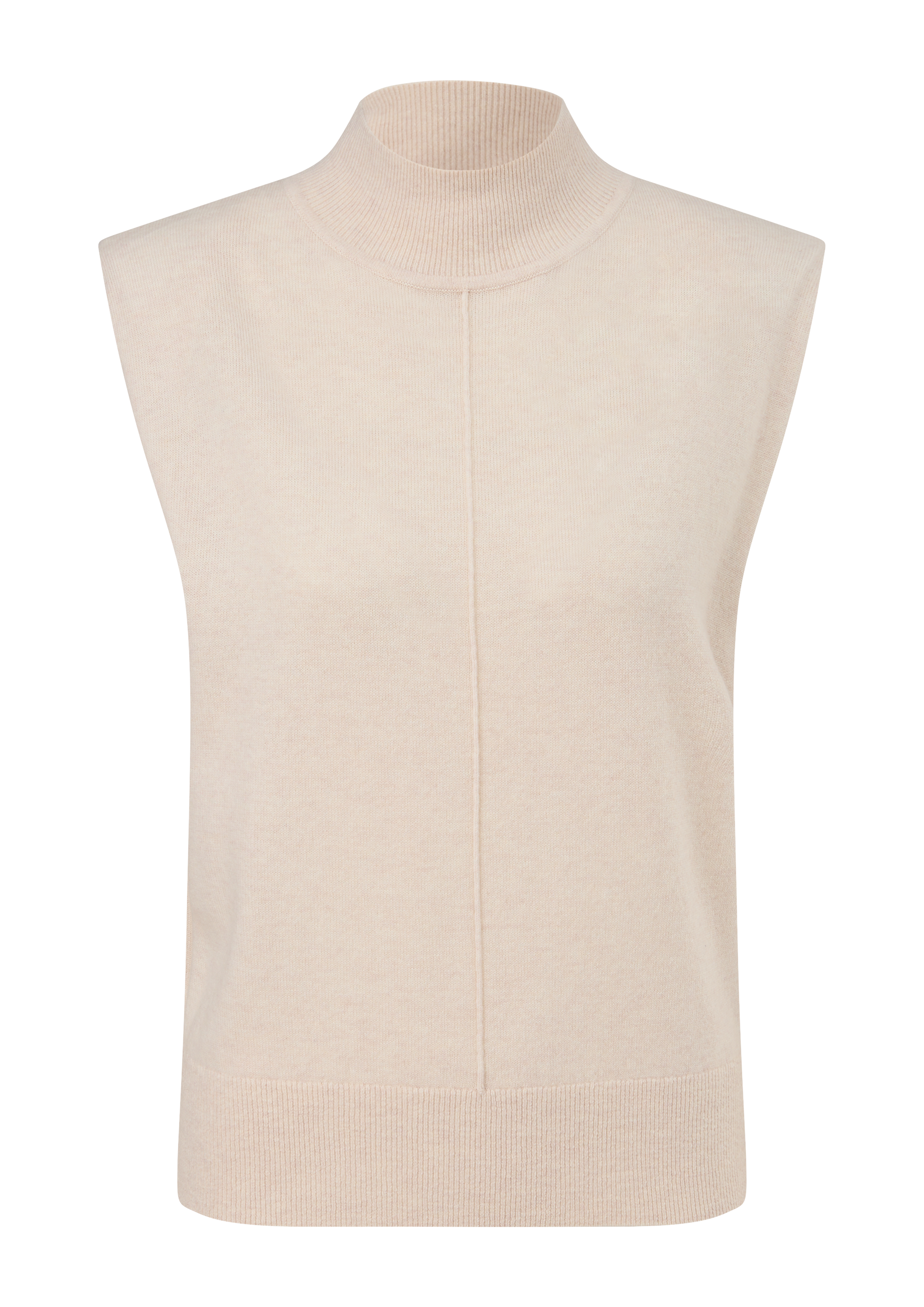 Hella WOOL HIGHNECK VEST ベージュ High Neck Brushed Fur Vest, OS – Woody's Mercantile