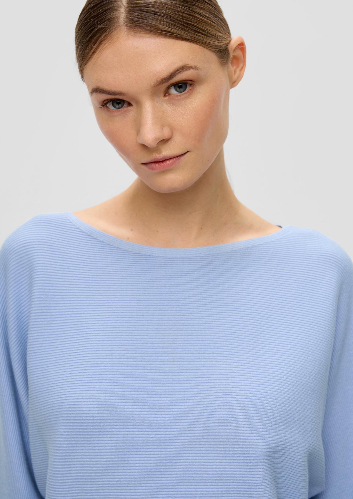 s.Oliver Knitted jumper with textured pattern