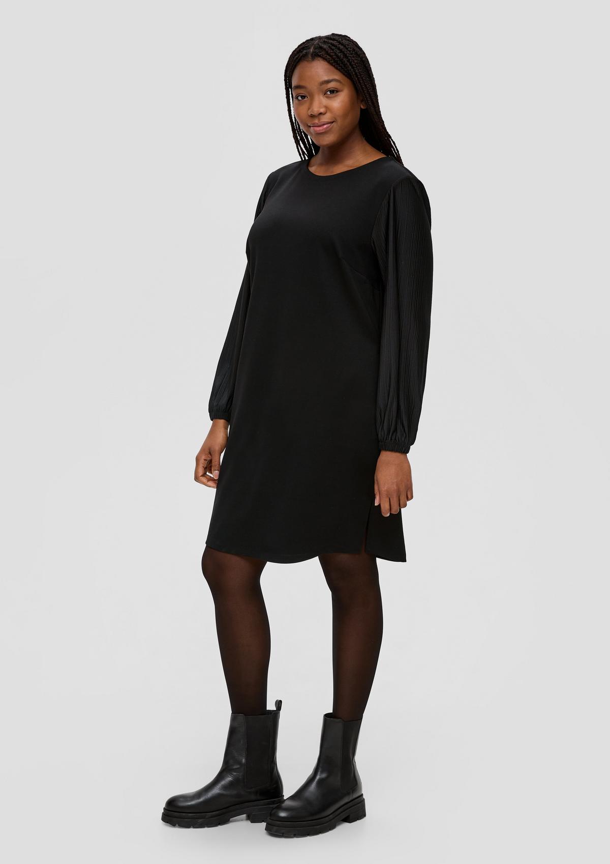 s.Oliver Dress with pleated sleeves