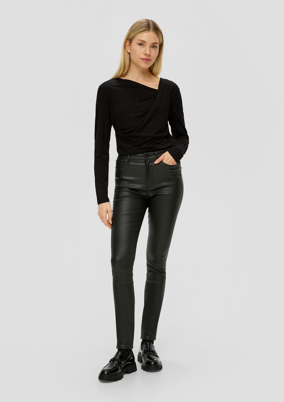s.Oliver Skinny: jeans met hoge taille