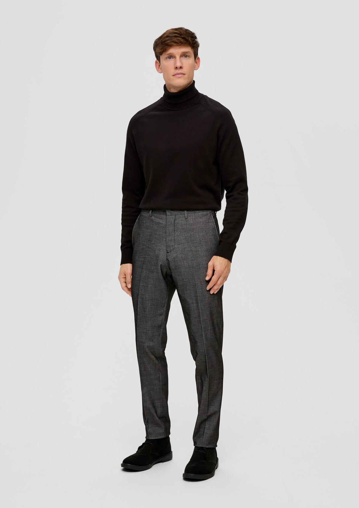 s.Oliver Slim: s.OPURE suit trousers
