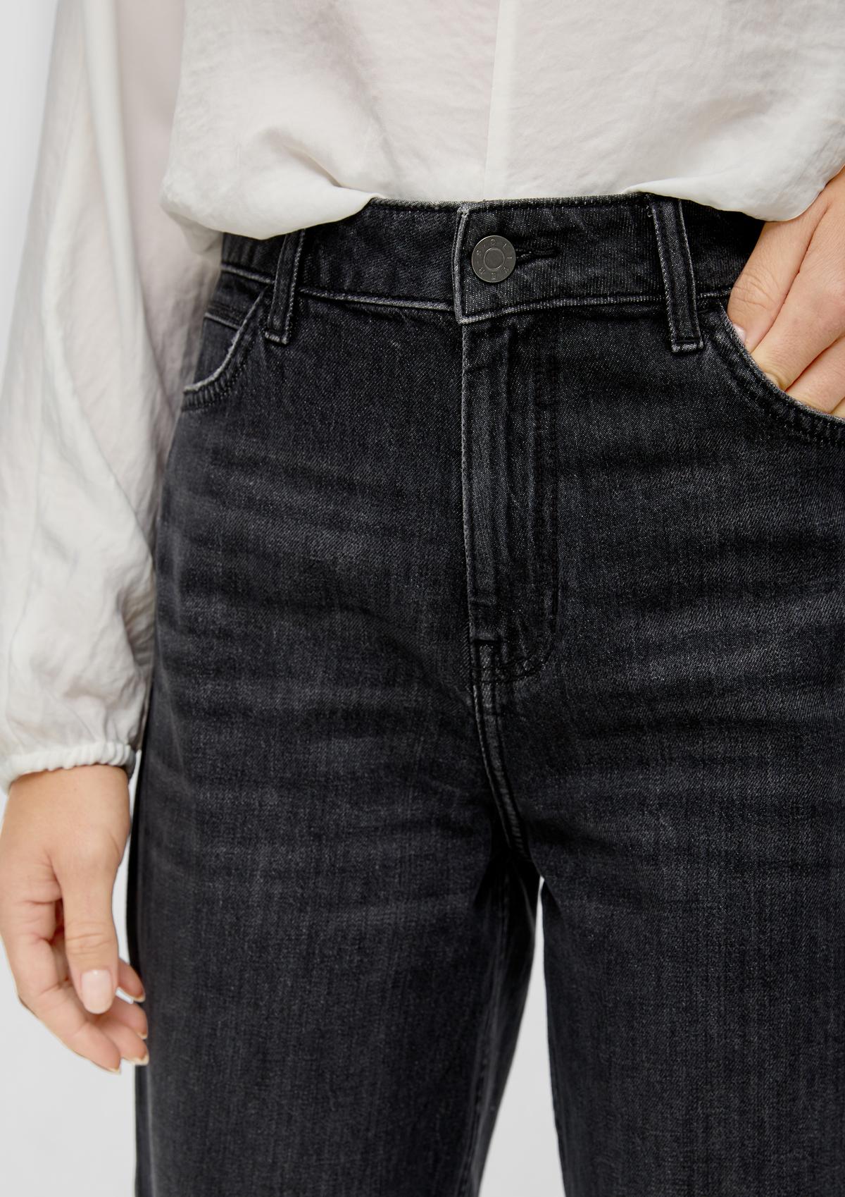 s.Oliver Regular: Mom – jeans hlače iz bombaža