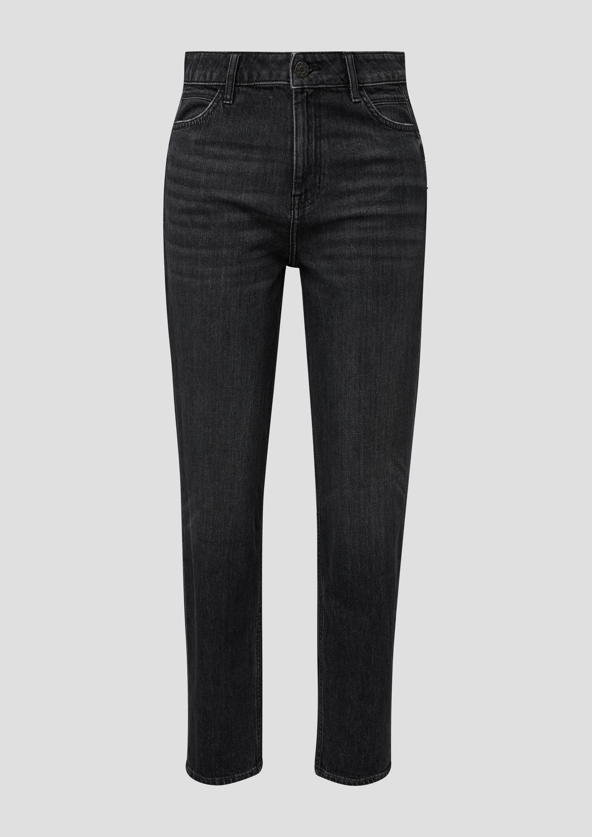 s.Oliver Regular fit: mom jeans made of cotton