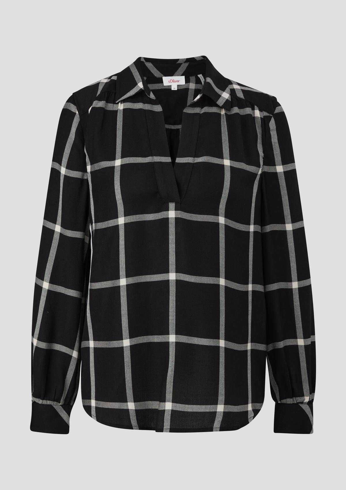 s.Oliver Shirt blouse in a viscose blend