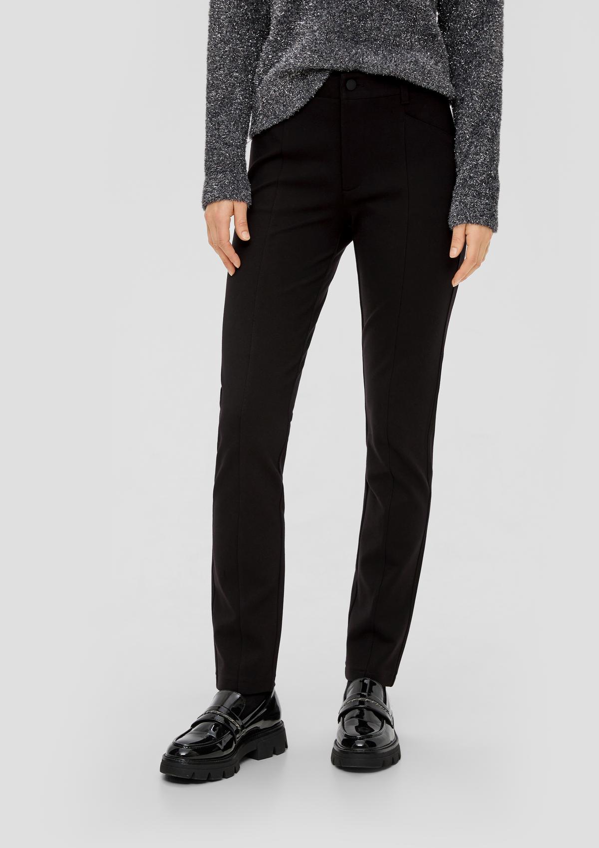 s.Oliver Slim: jersey trousers