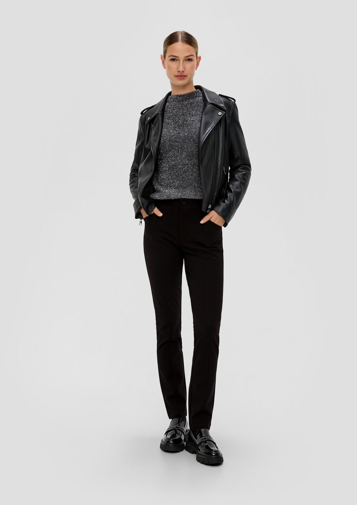 s.Oliver Slim: jersey trousers